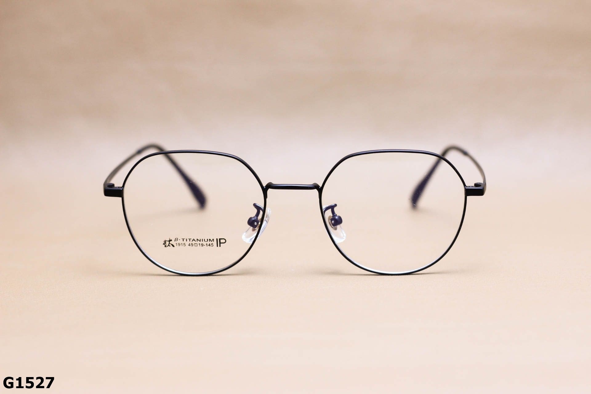 Gọng Kính Cận Lục Giác Thời Trang Unisex, Titanium Cao Cấp Thanh Mảnh - G1527