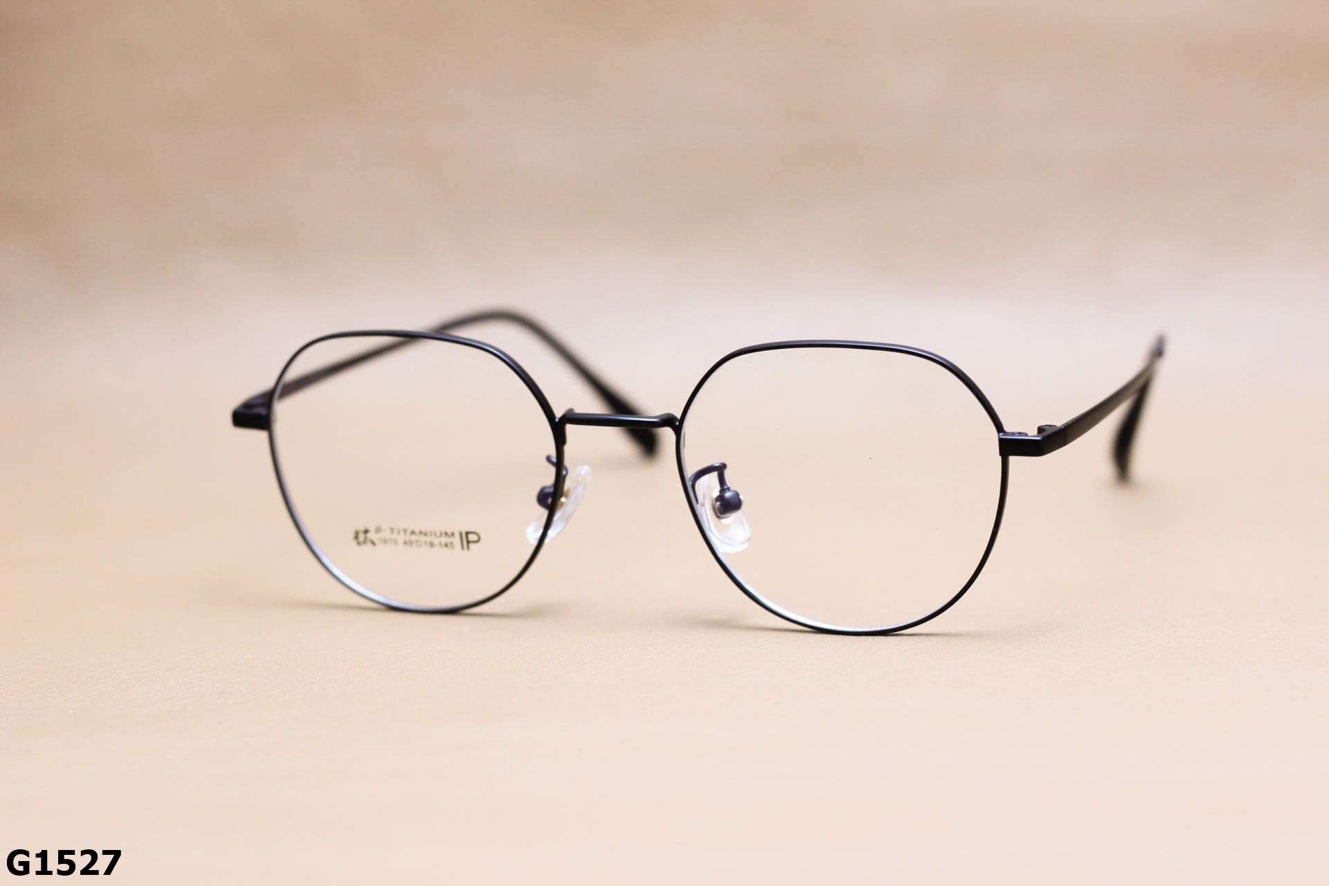 Gọng Kính Cận Lục Giác Thời Trang Unisex, Titanium Cao Cấp Thanh Mảnh - G1527