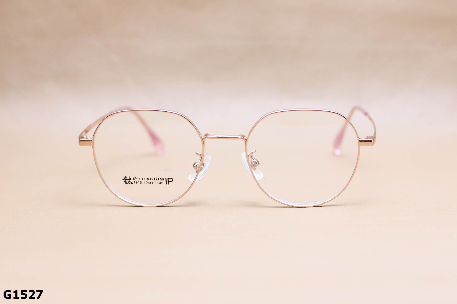 Gọng Kính Cận Lục Giác Thời Trang Unisex, Titanium Cao Cấp Thanh Mảnh - G1527