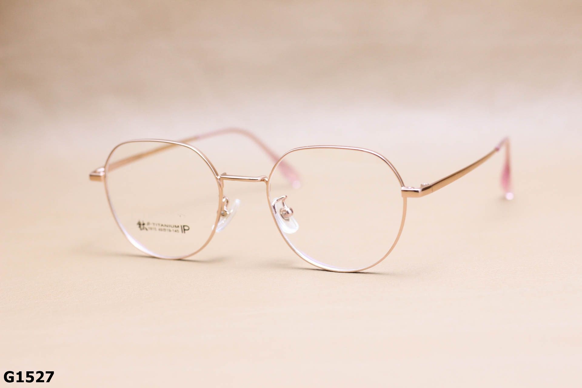 Gọng Kính Cận Lục Giác Thời Trang Unisex, Titanium Cao Cấp Thanh Mảnh - G1527