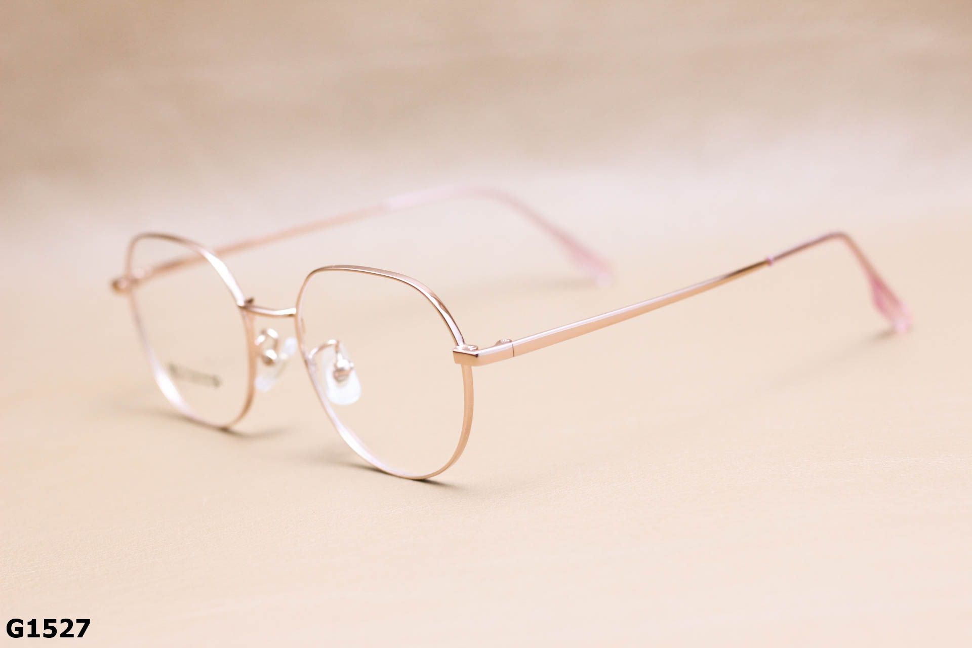 Gọng Kính Cận Lục Giác Thời Trang Unisex, Titanium Cao Cấp Thanh Mảnh - G1527