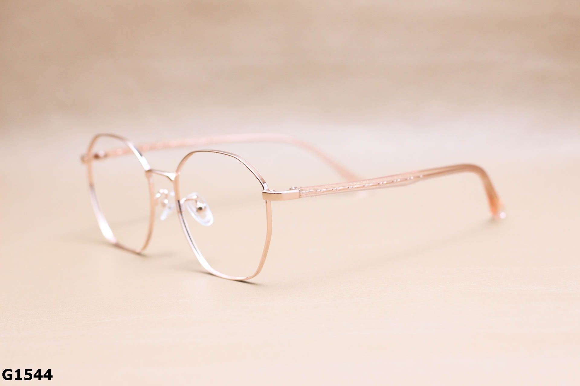 Gọng Kính Cận Hợp Kim Lục Giác Thời Trang Unisex - G1544