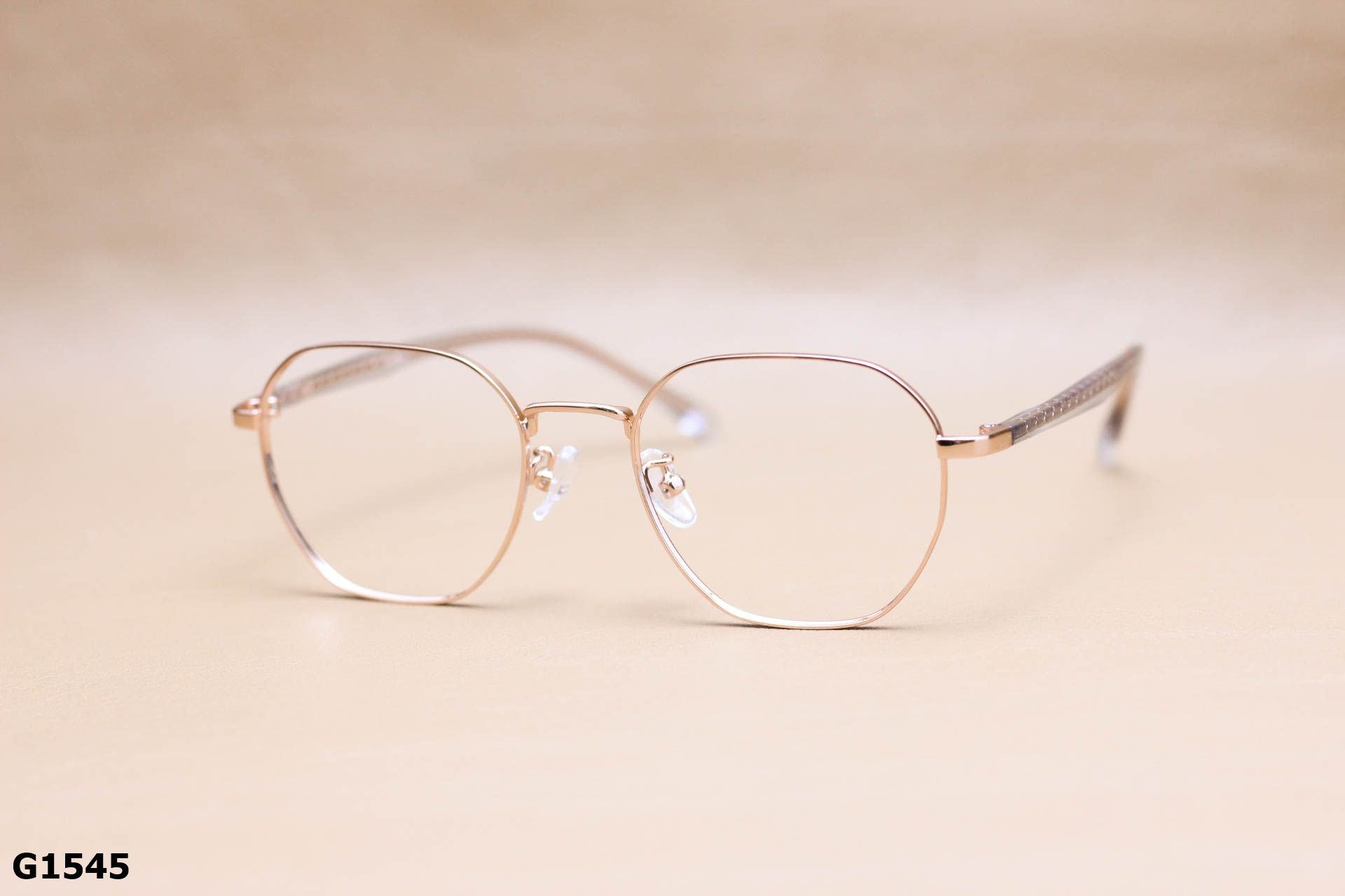 Gọng Kính Cận Hợp Kim Lục Giác Thời Trang Unisex - G1545