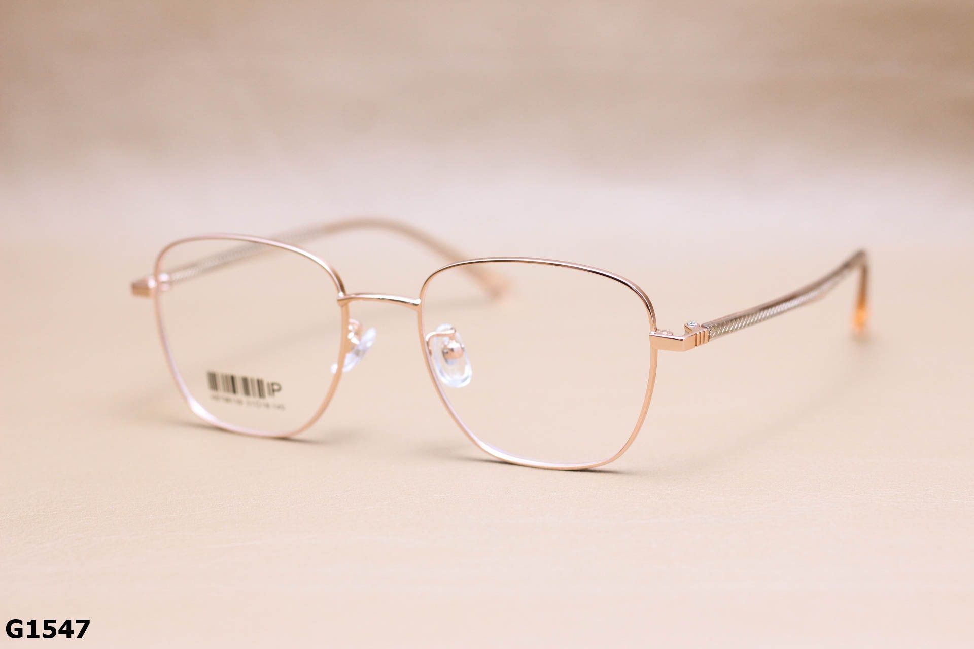 Gọng Kính Cận Vuông Thời Trang Unisex, Titanium Cao Cấp Thanh Mảnh - G1547