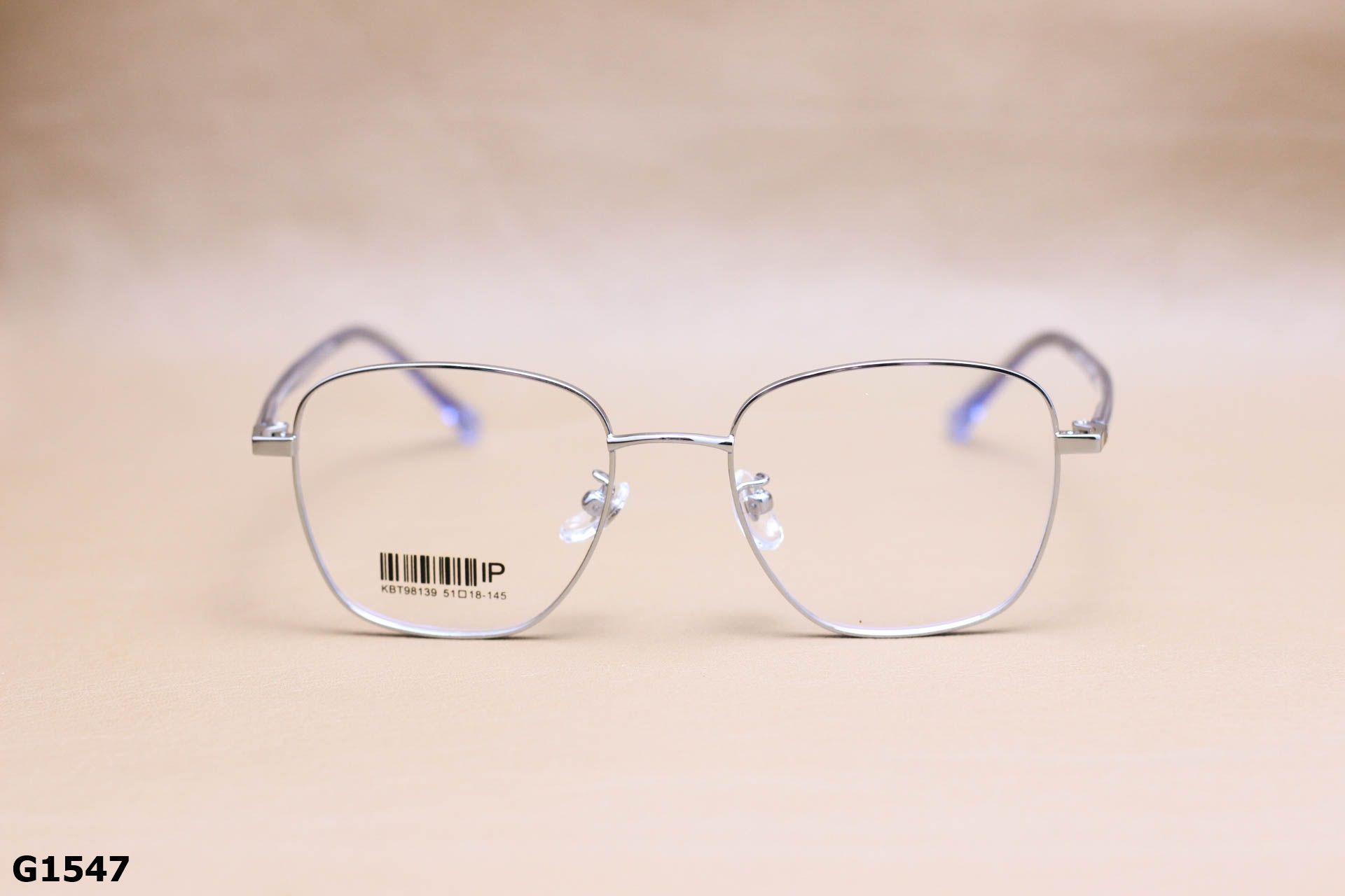 Gọng Kính Cận Vuông Thời Trang Unisex, Titanium Cao Cấp Thanh Mảnh - G1547