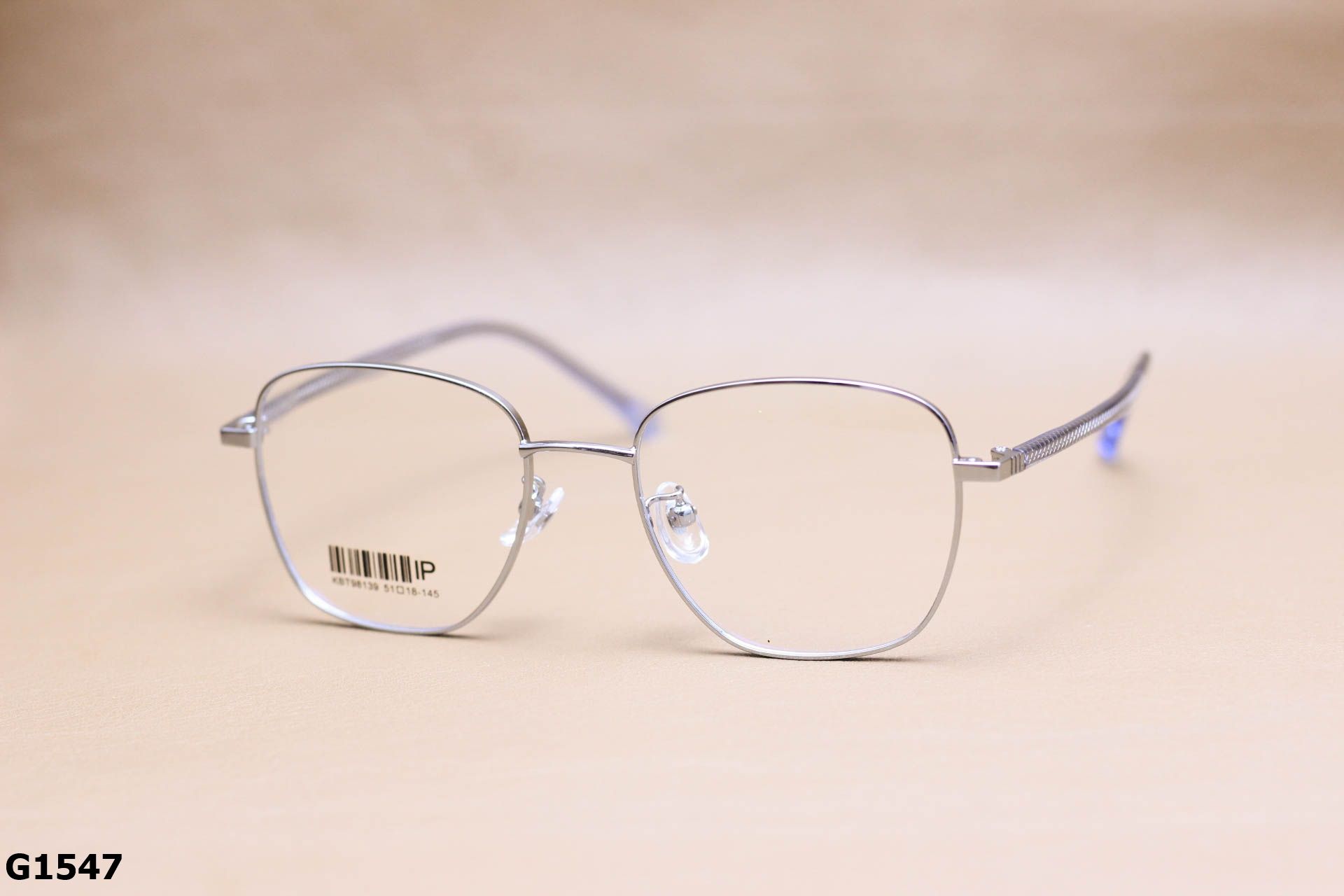 Gọng Kính Cận Vuông Thời Trang Unisex, Titanium Cao Cấp Thanh Mảnh - G1547
