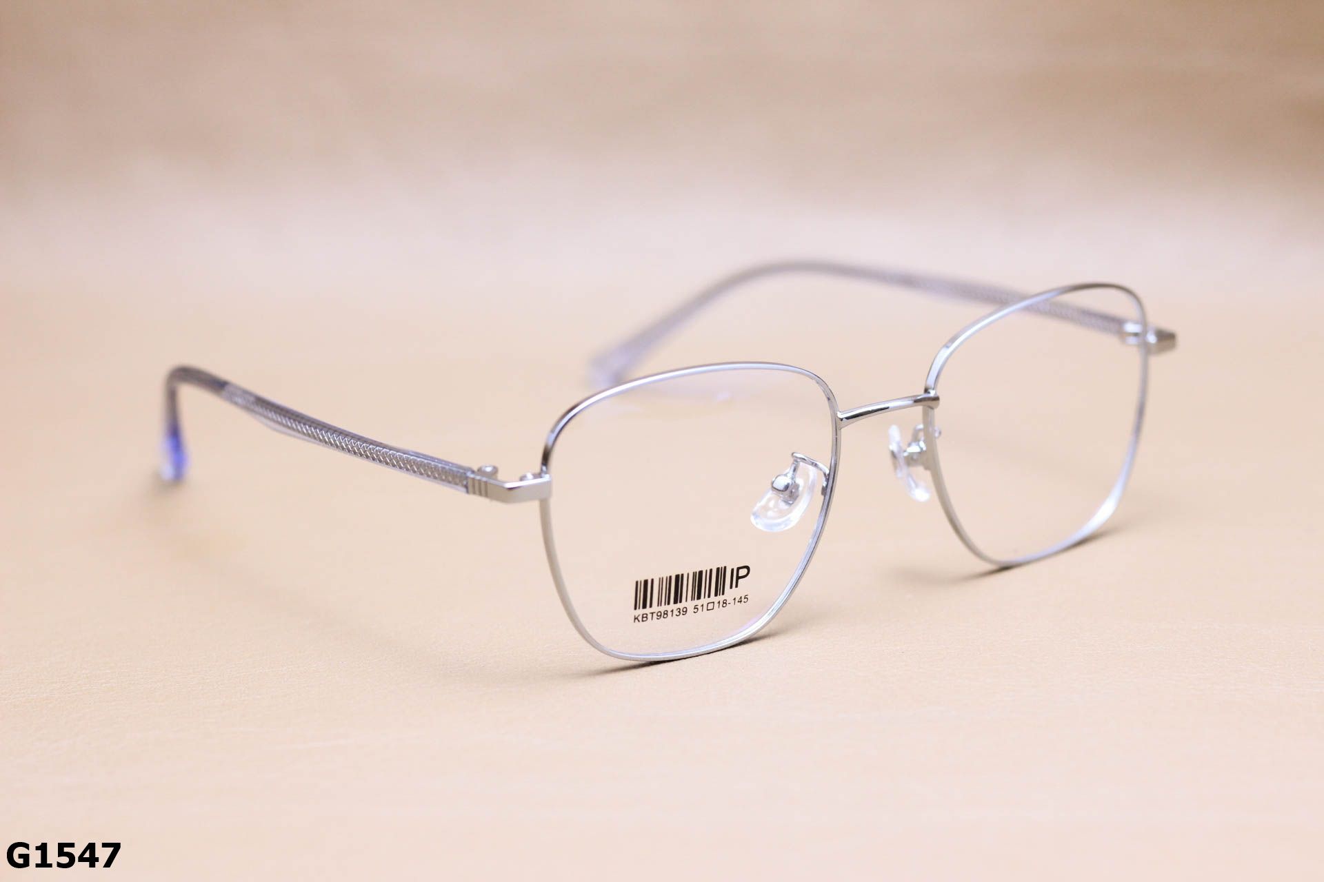Gọng Kính Cận Vuông Thời Trang Unisex, Titanium Cao Cấp Thanh Mảnh - G1547