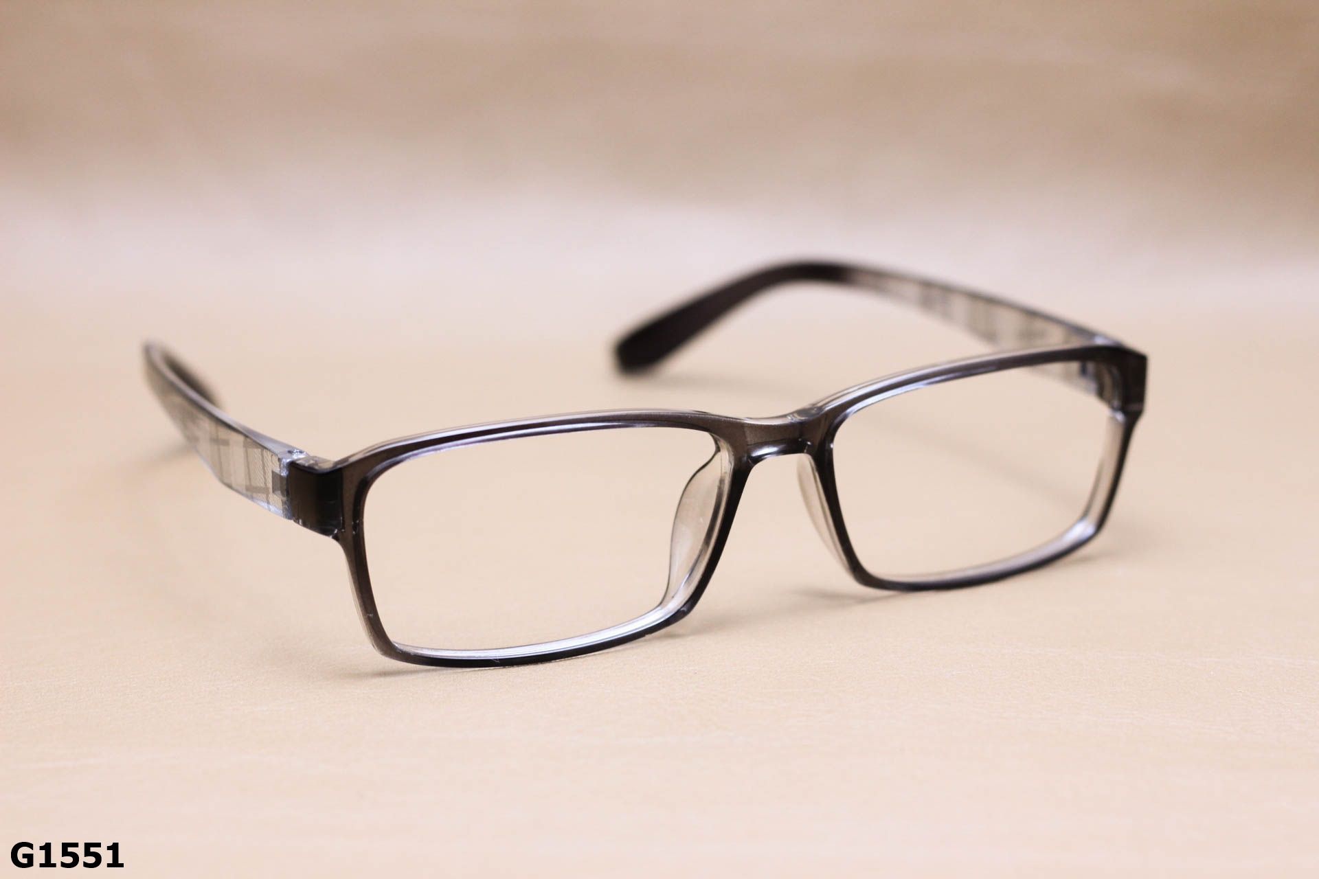 Gọng Kính Cận Nhựa Dẻo TR90, Dáng Vuông Unisex - G1551