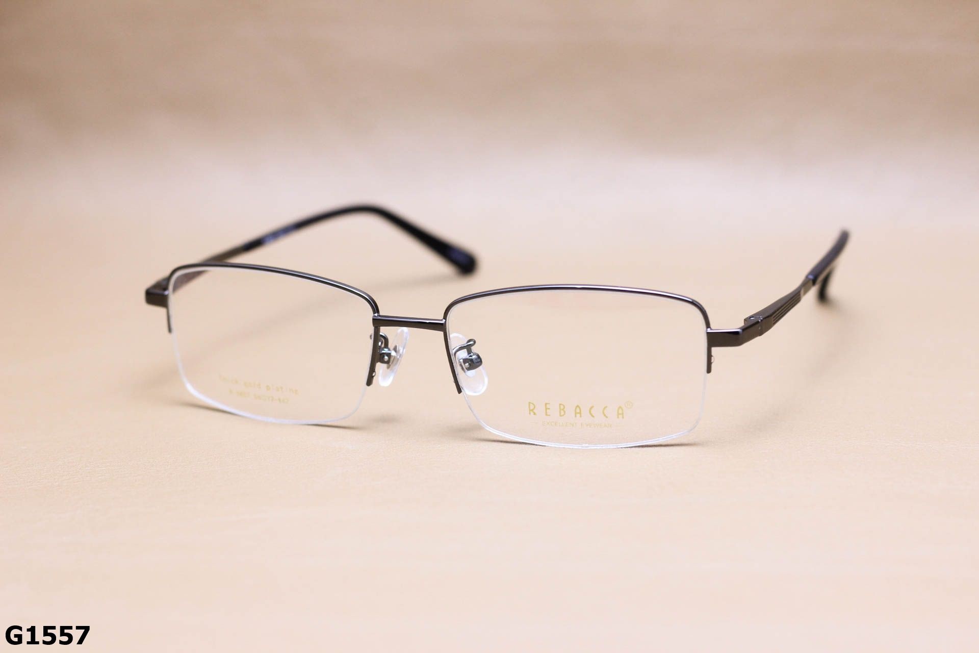 Gọng Kính Cận Nửa Viền, Thời Trang Nửa Viền Unisex - G1557