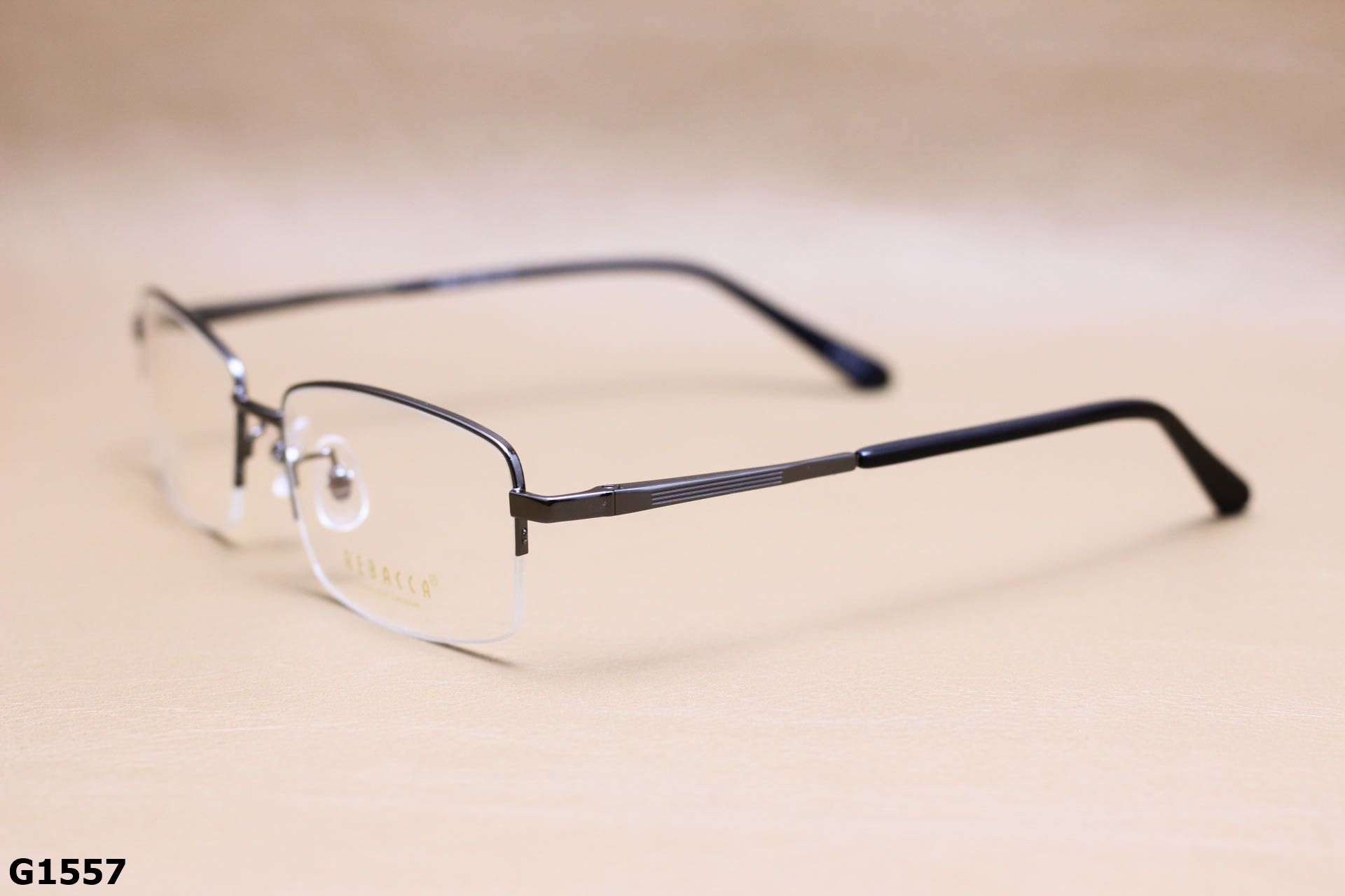 Gọng Kính Cận Nửa Viền, Thời Trang Nửa Viền Unisex - G1557