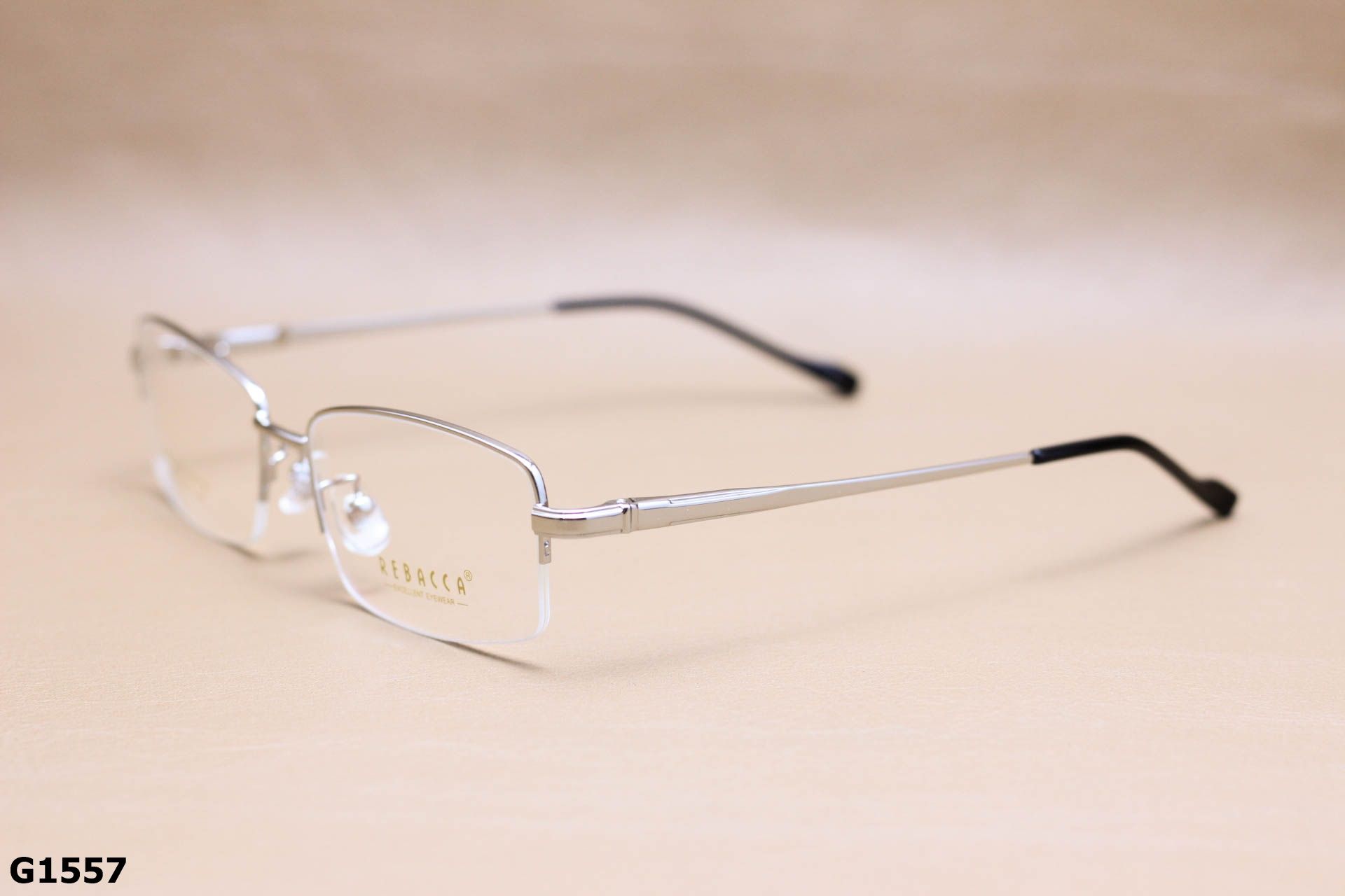 Gọng Kính Cận Nửa Viền, Thời Trang Nửa Viền Unisex - G1557