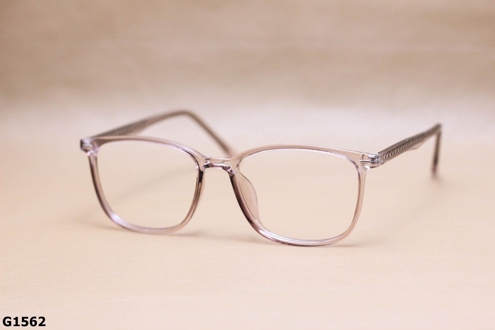 Gọng Kính Cận Nhựa Dẻo TR90 Dáng Vuông Bầu Unisex - G1562