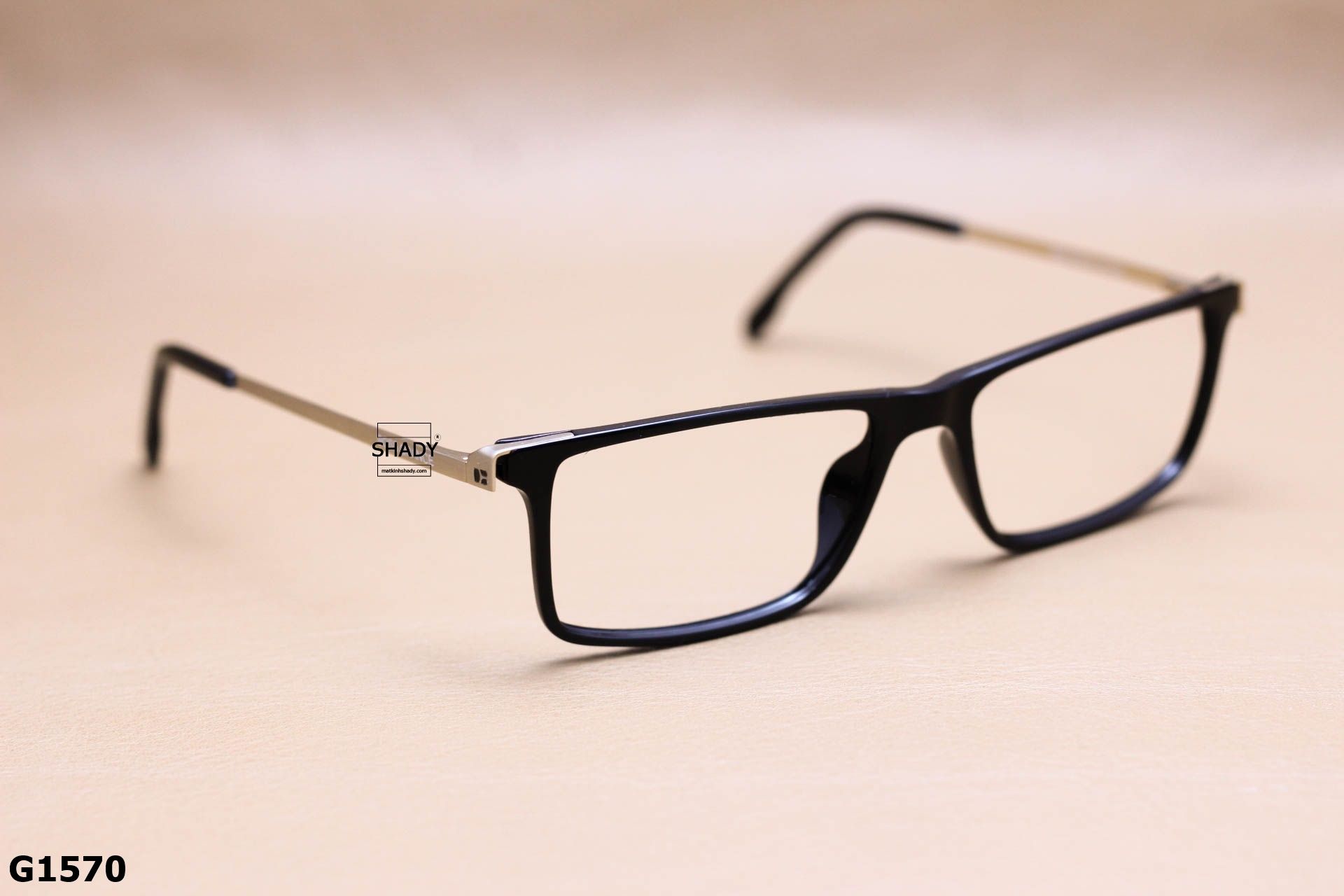 Gọng Kính Cận Nhựa Dẻo Ultem Vuông Cao Cấp Unisex - G1570