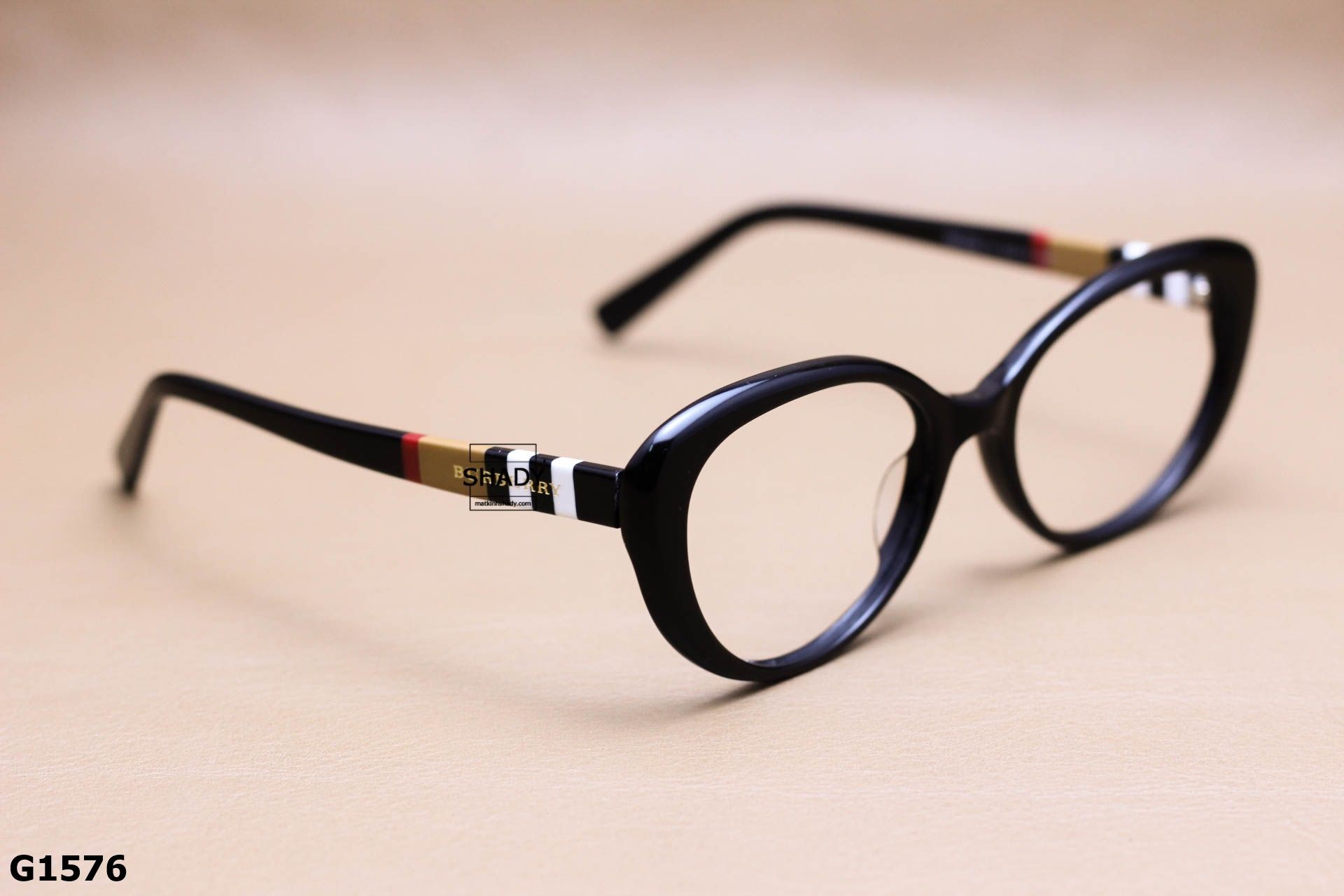 Gọng Kính Cận Mắt Mèo Thời Trang Unisex, Nhựa Acetate Nguyên Khối - G1576