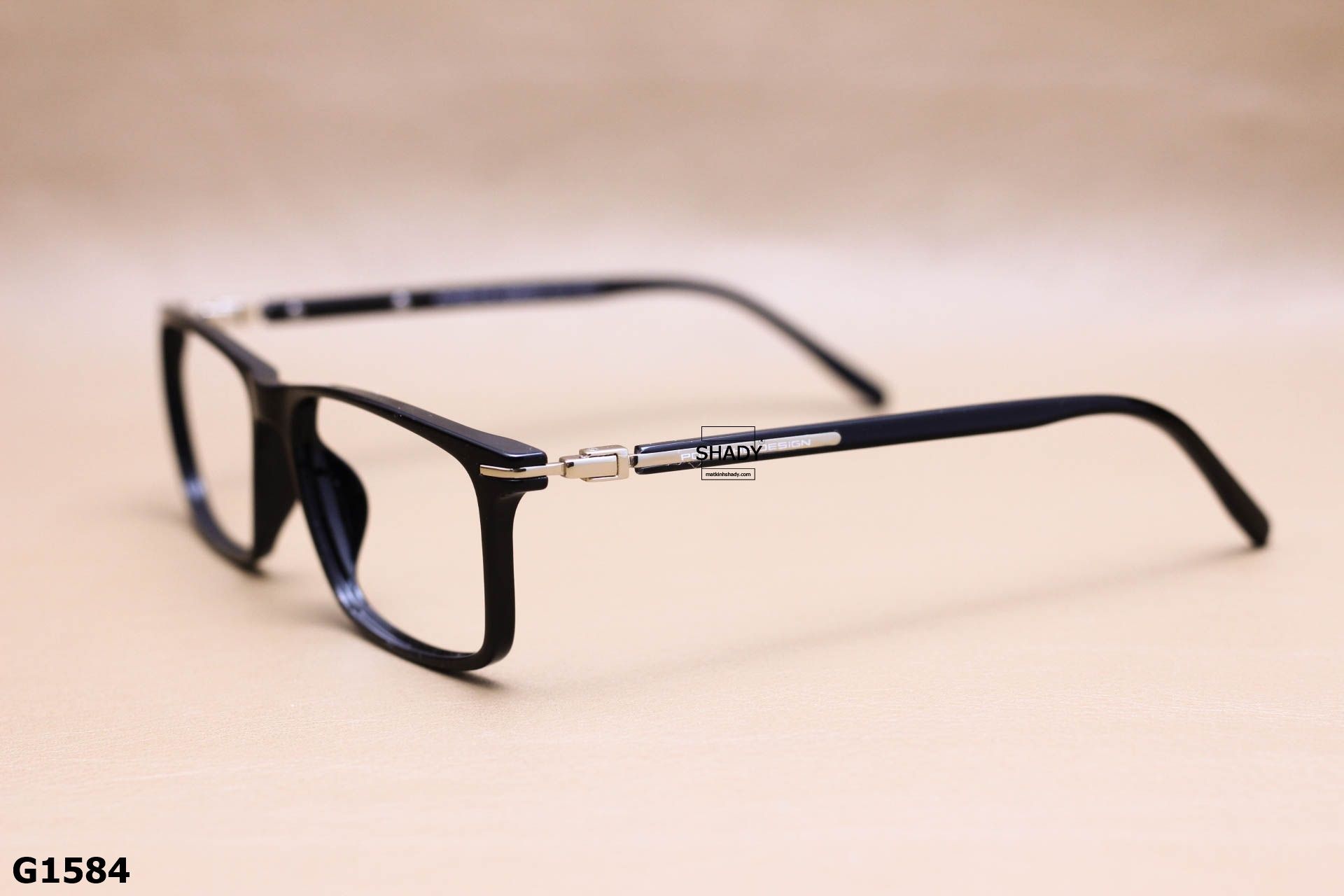 Gọng Kính Cận Nhựa Acetate Nguyên Khối Cao Cấp, Dáng Vuông Unisex - G1584