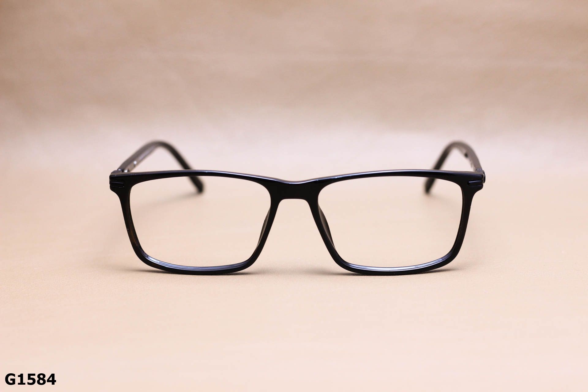 Gọng Kính Cận Nhựa Acetate Nguyên Khối Cao Cấp, Dáng Vuông Unisex - G1584