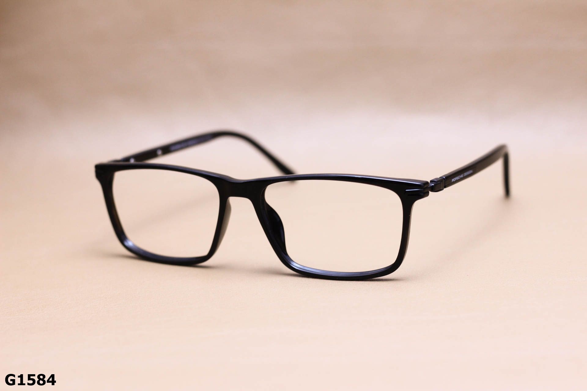 Gọng Kính Cận Nhựa Acetate Nguyên Khối Cao Cấp, Dáng Vuông Unisex - G1584