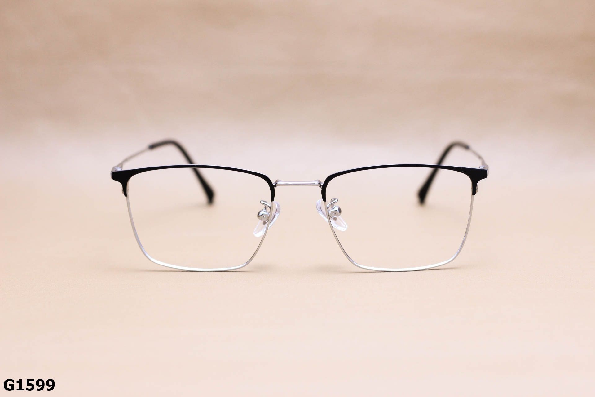 Gọng Kính Cận Titanium Cao Cấp, Dáng Vuông Thanh Mảnh Unisex - G1599
