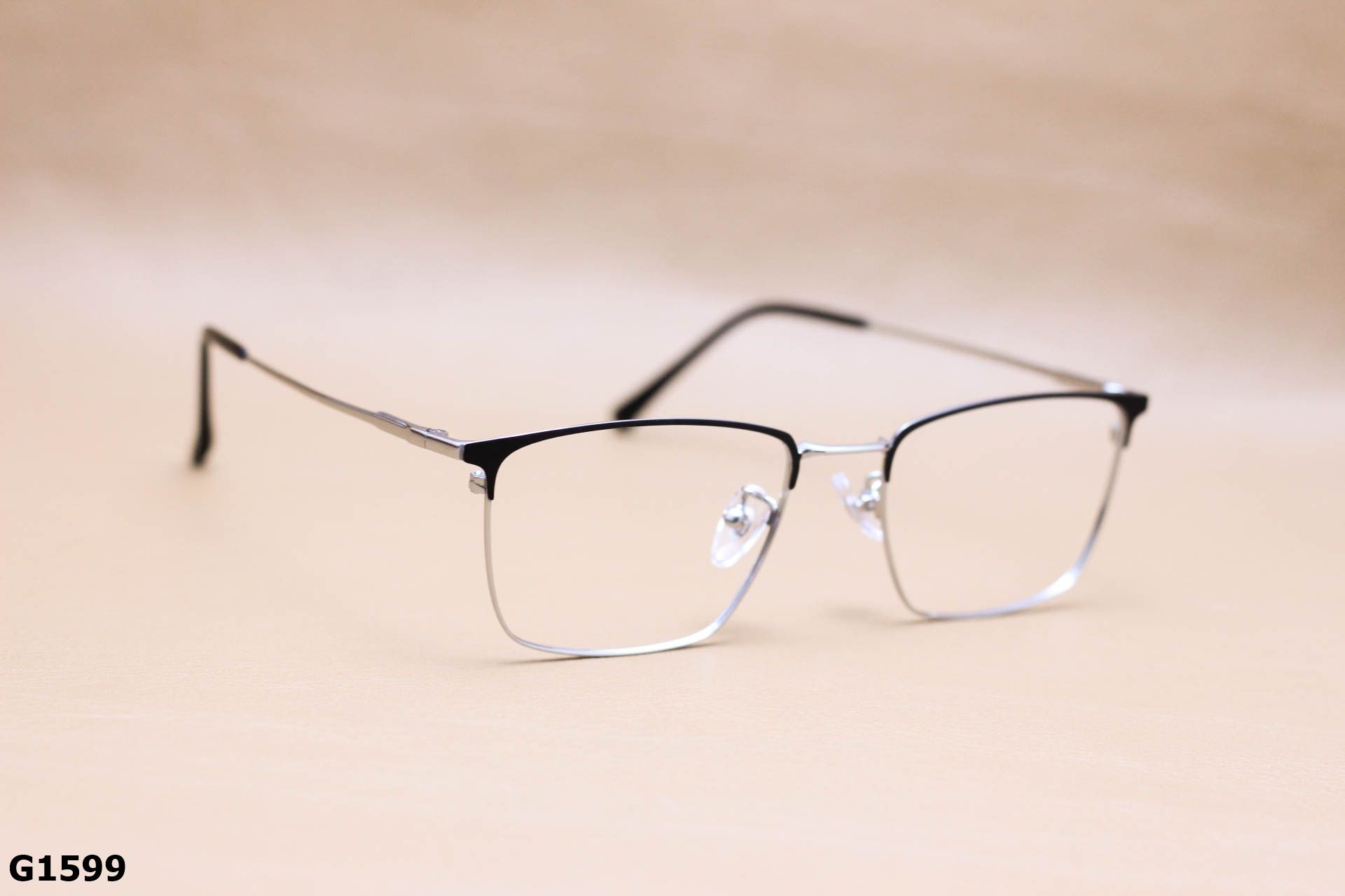 Gọng Kính Cận Titanium Cao Cấp, Dáng Vuông Thanh Mảnh Unisex - G1599