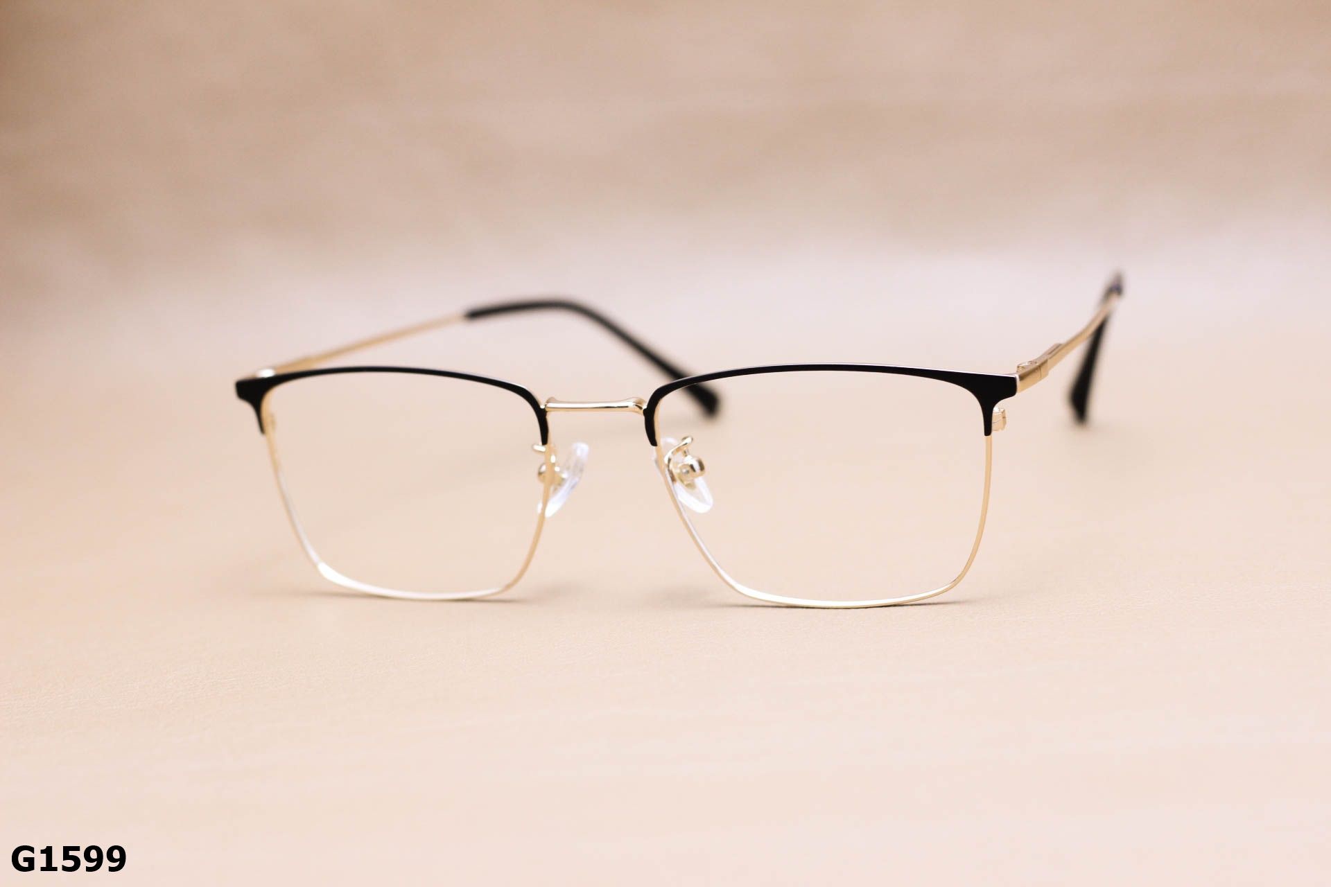 Gọng Kính Cận Titanium Cao Cấp, Dáng Vuông Thanh Mảnh Unisex - G1599