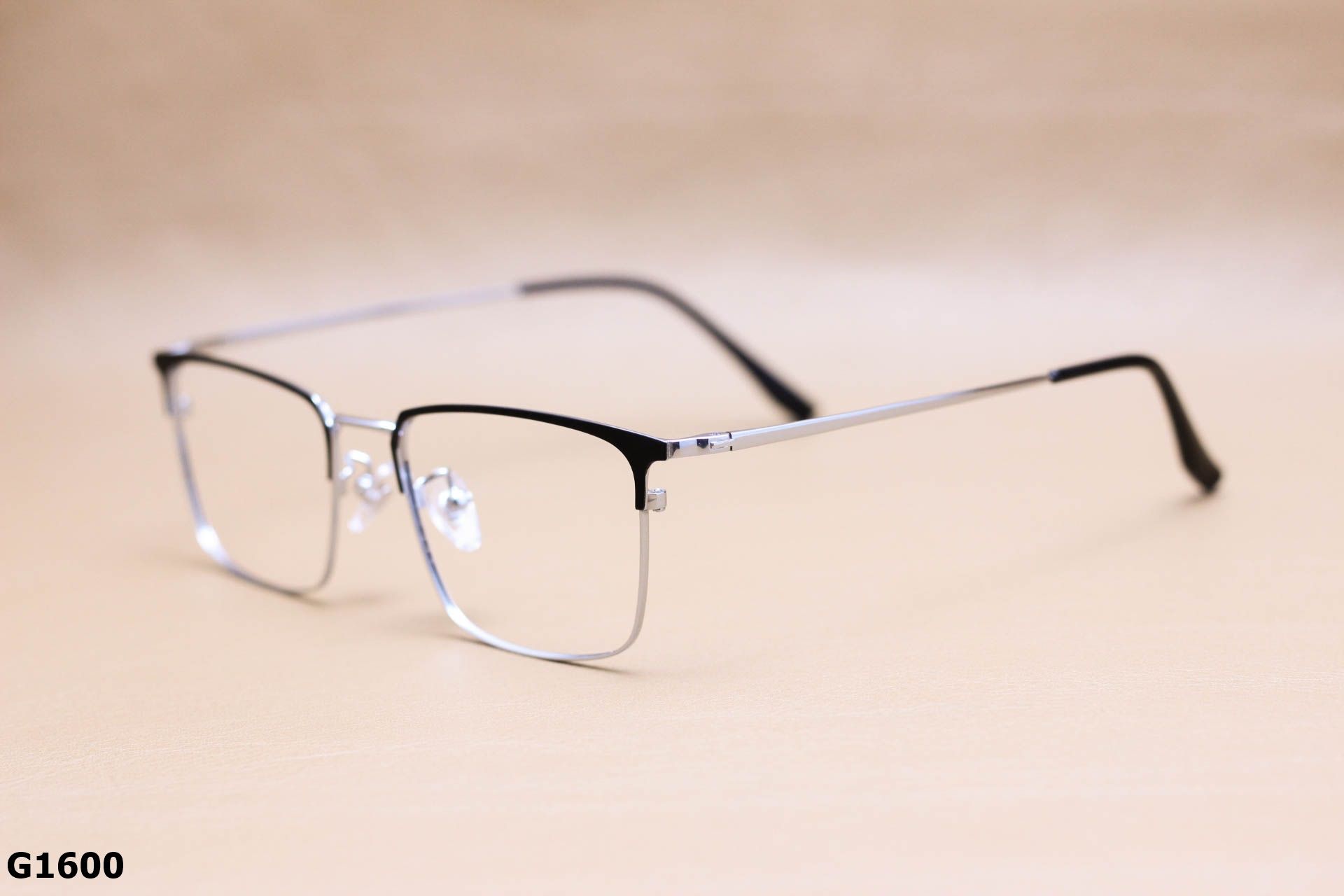 Gọng Kính Cận Titanium Cao Cấp, Dáng Vuông Thanh Mảnh Unisex - G1600