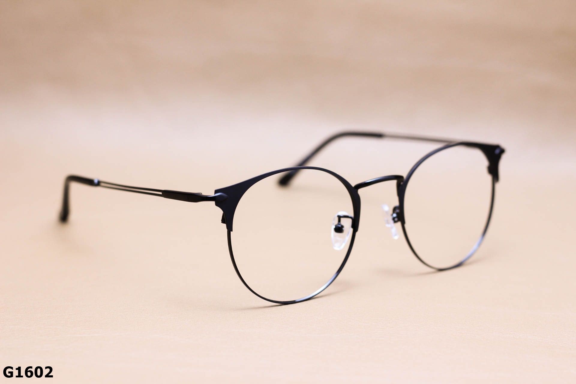 Gọng Kính Cận Tròn Thời Trang, Hợp Kim Unisex Thanh Mảnh - G1602