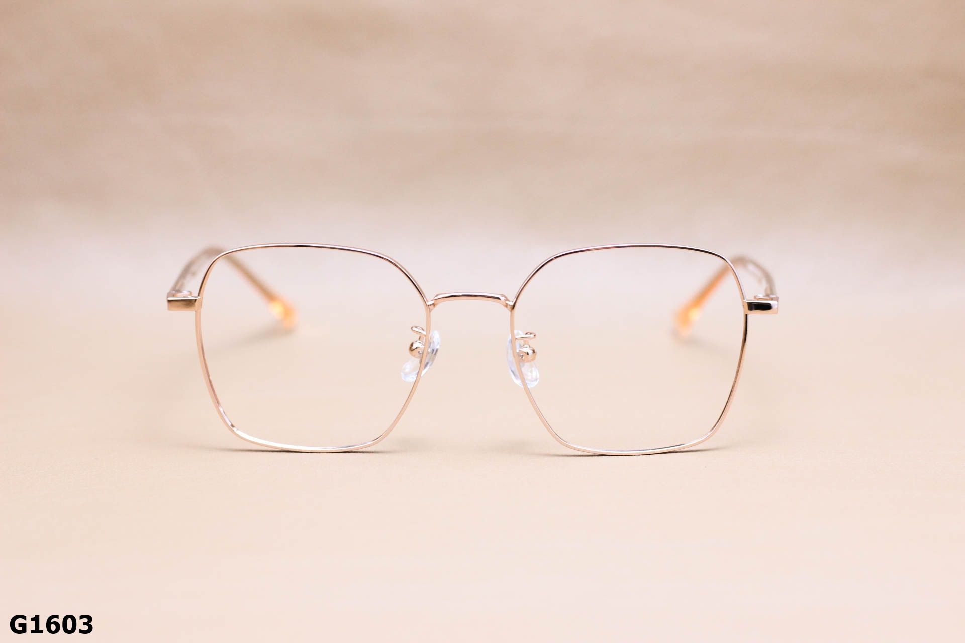 Gọng Kính Cận Vuông Thời Trang Unisex, Titanium Cao Cấp Thanh Mảnh - G1603