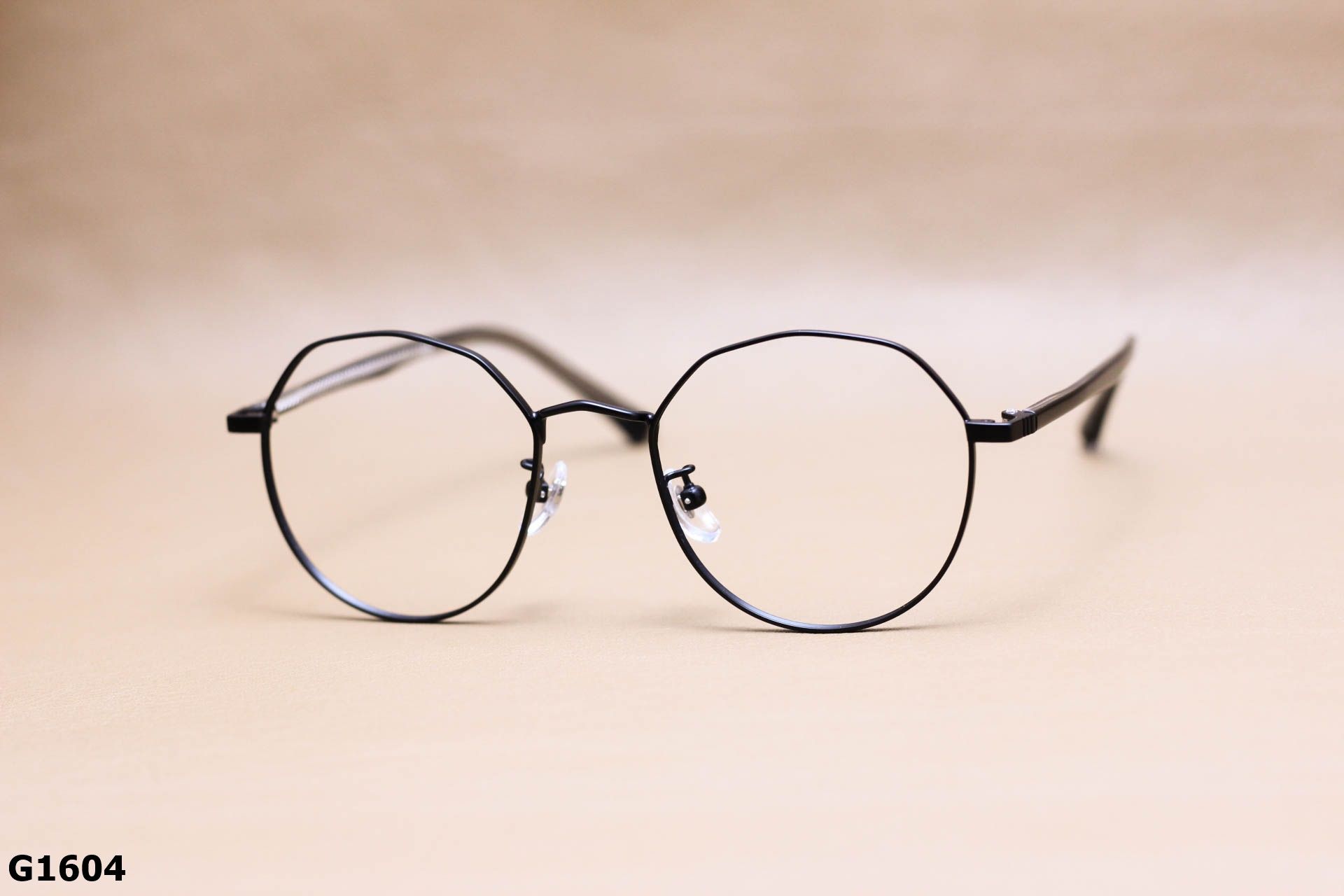Gọng Kính Cận Tròn Thời Trang Unisex, Titanium Cao Cấp Thanh Mảnh - G1604