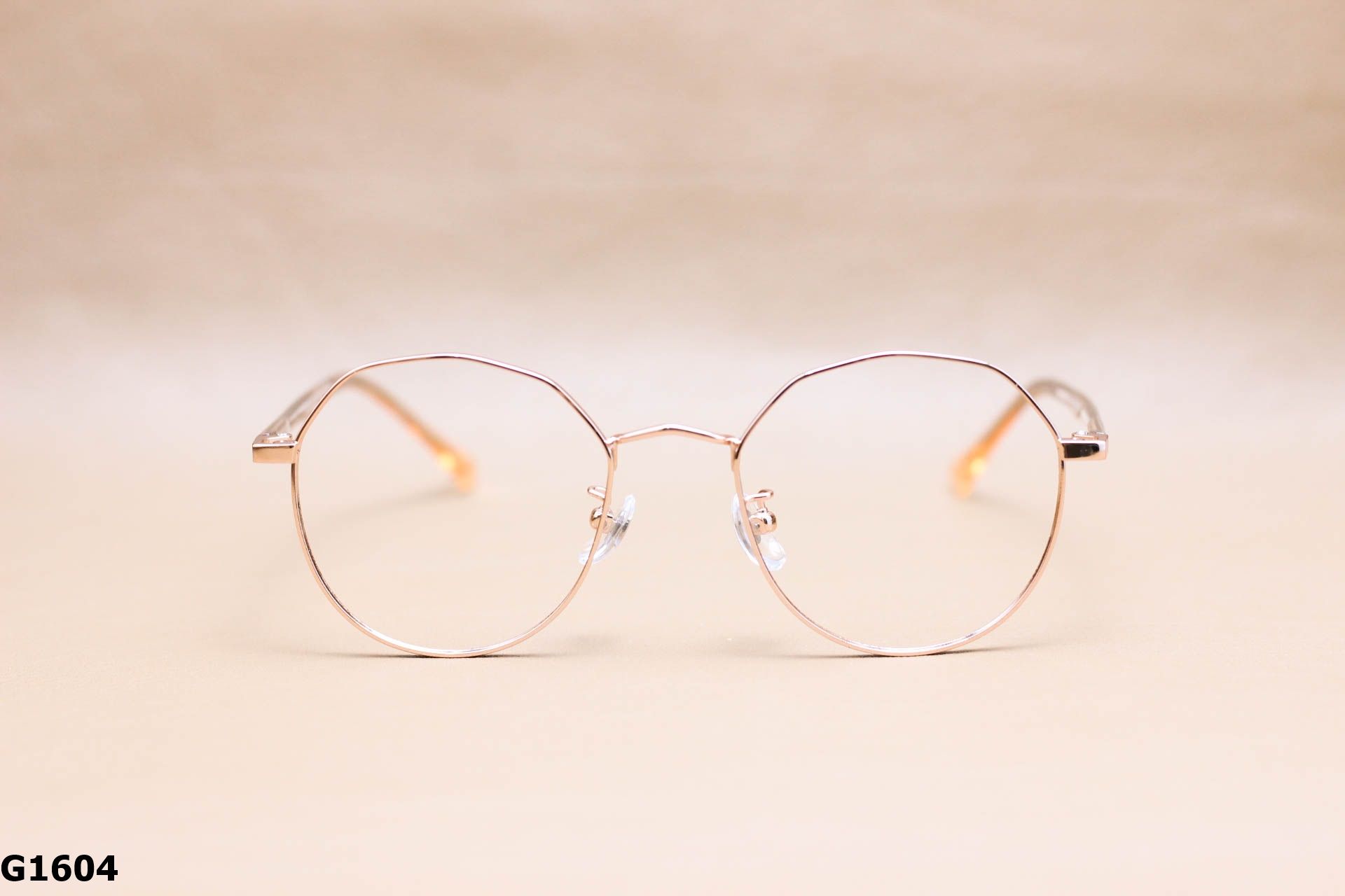 Gọng Kính Cận Tròn Thời Trang Unisex, Titanium Cao Cấp Thanh Mảnh - G1604