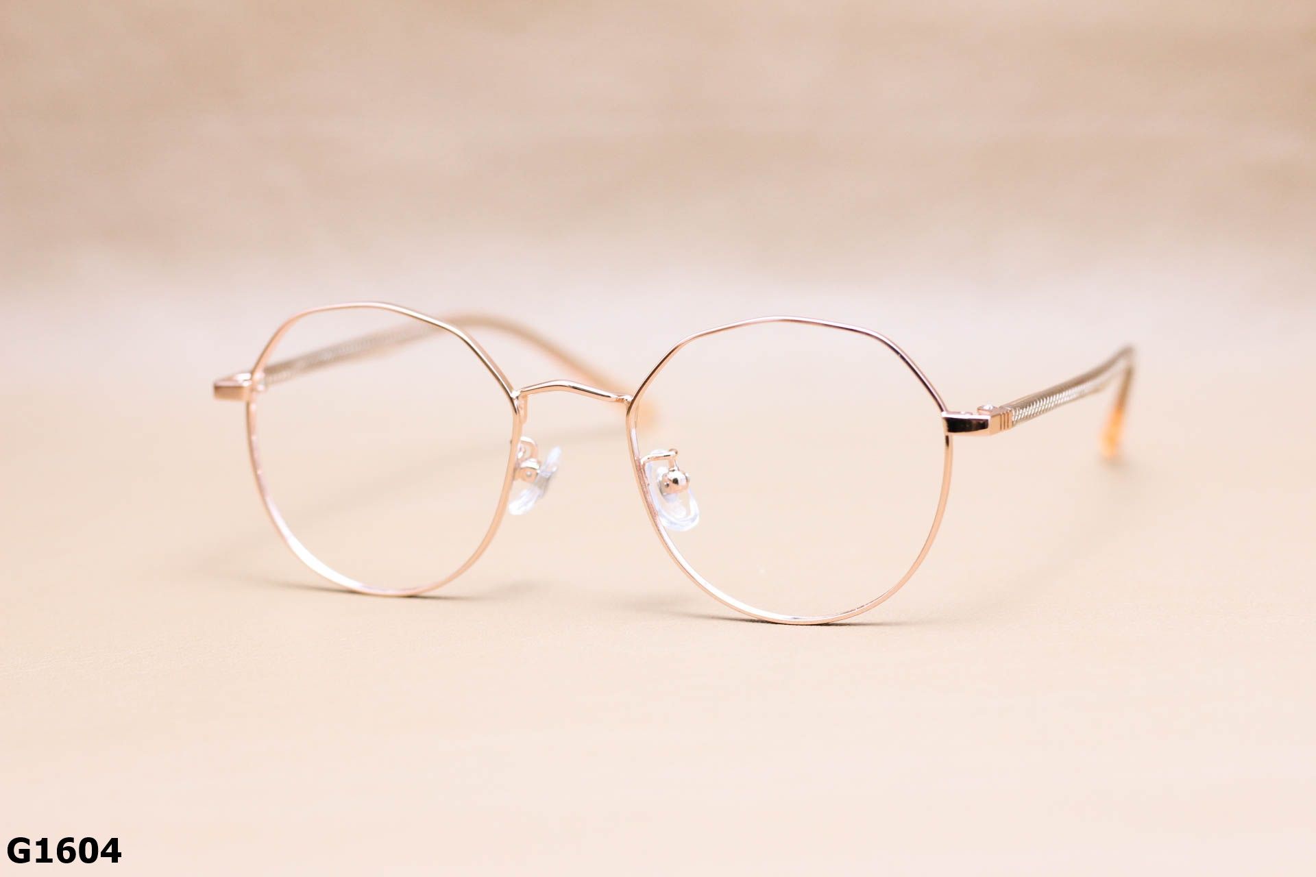 Gọng Kính Cận Tròn Thời Trang Unisex, Titanium Cao Cấp Thanh Mảnh - G1604