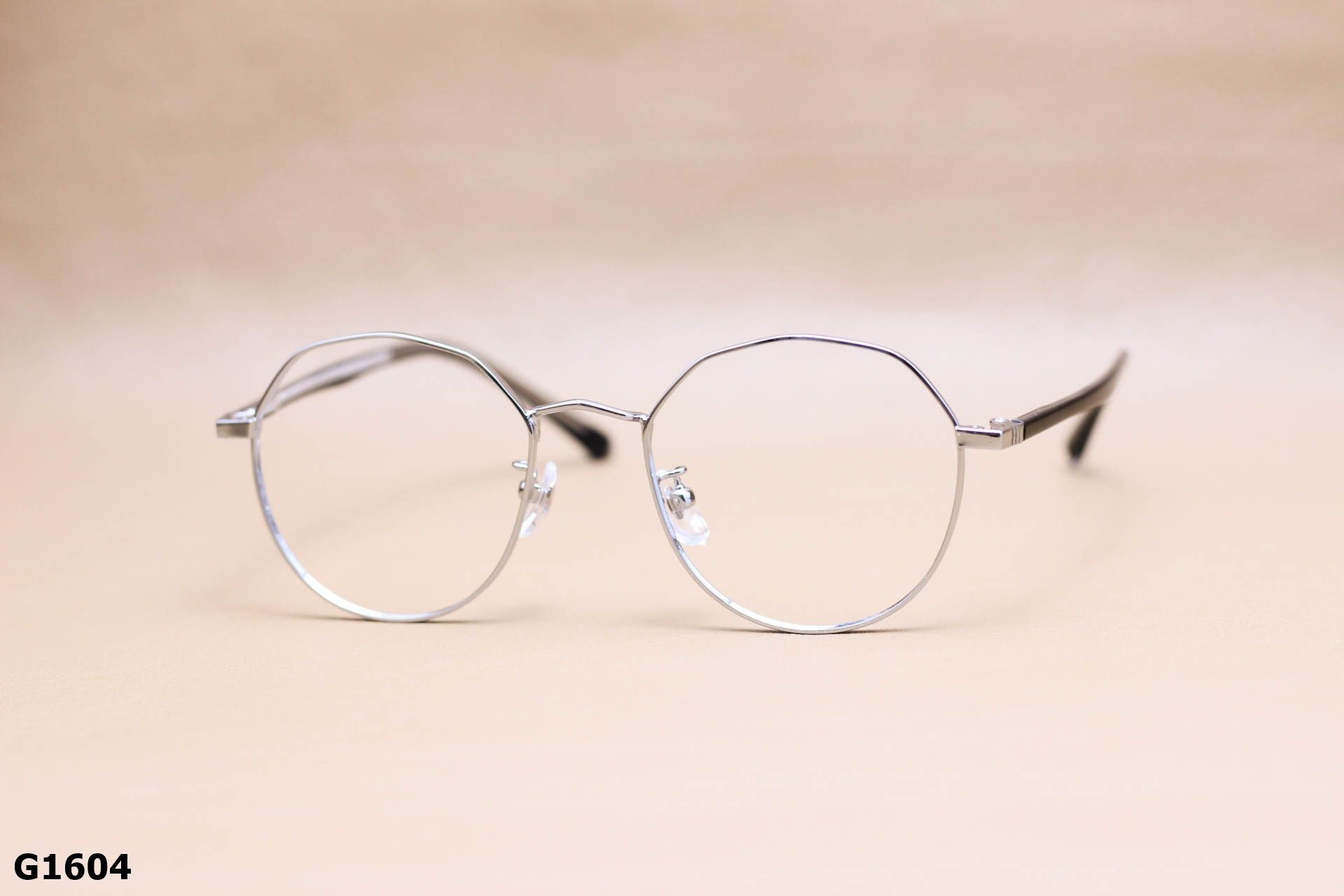 Gọng Kính Cận Tròn Thời Trang Unisex, Titanium Cao Cấp Thanh Mảnh - G1604