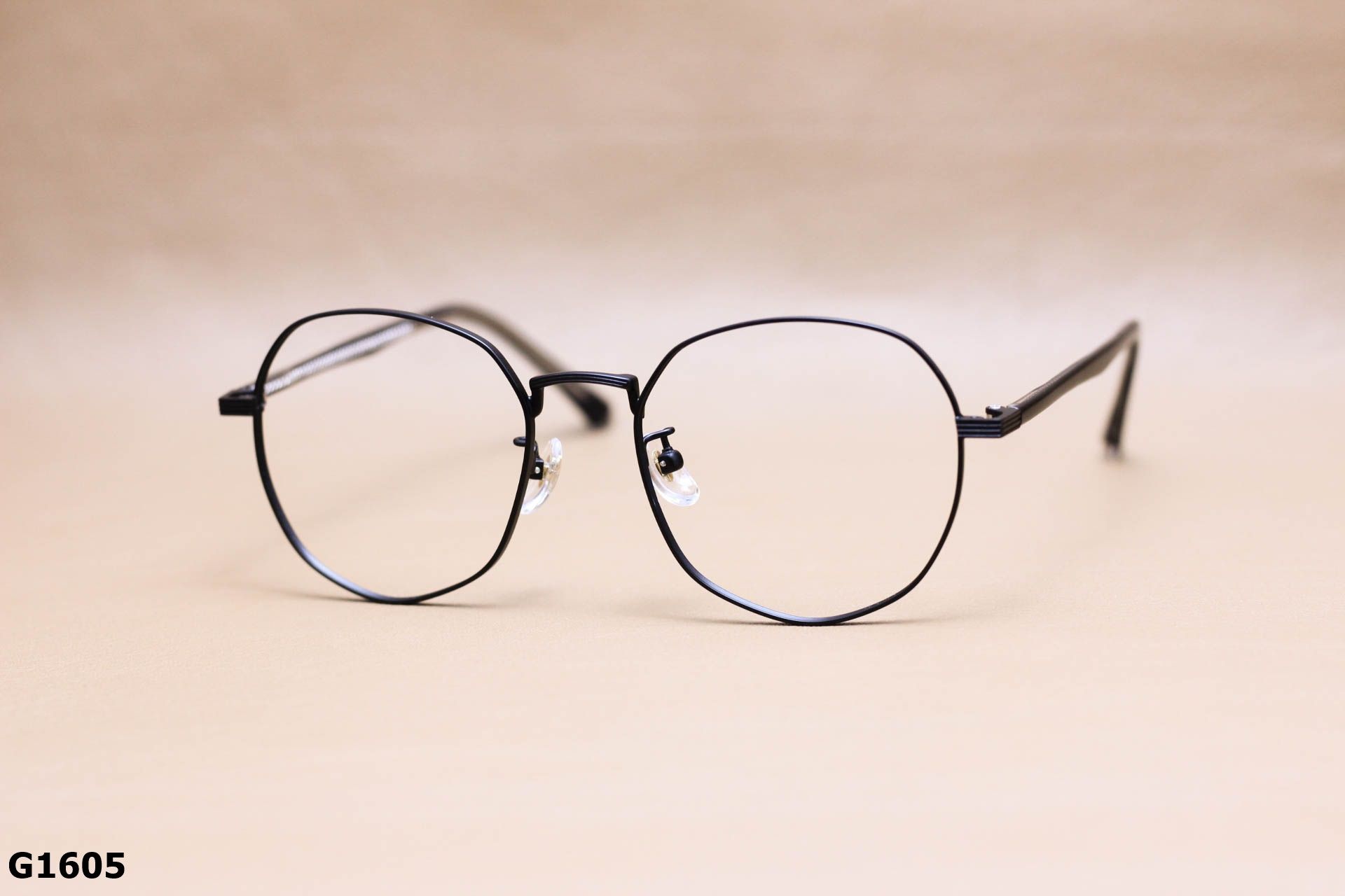 Gọng Kính Cận Tròn Thời Trang Unisex, Titanium Cao Cấp Thanh Mảnh - G1605