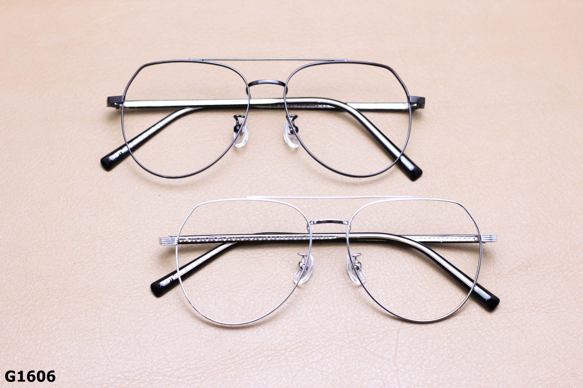 Gọng Kính Cận Giọt Nước Thời Trang Unisex, Titanium Cao Cấp Thanh Mảnh - G1606