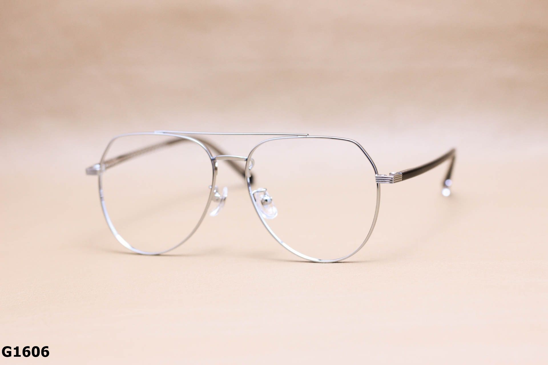 Gọng Kính Cận Giọt Nước Thời Trang Unisex, Titanium Cao Cấp Thanh Mảnh - G1606