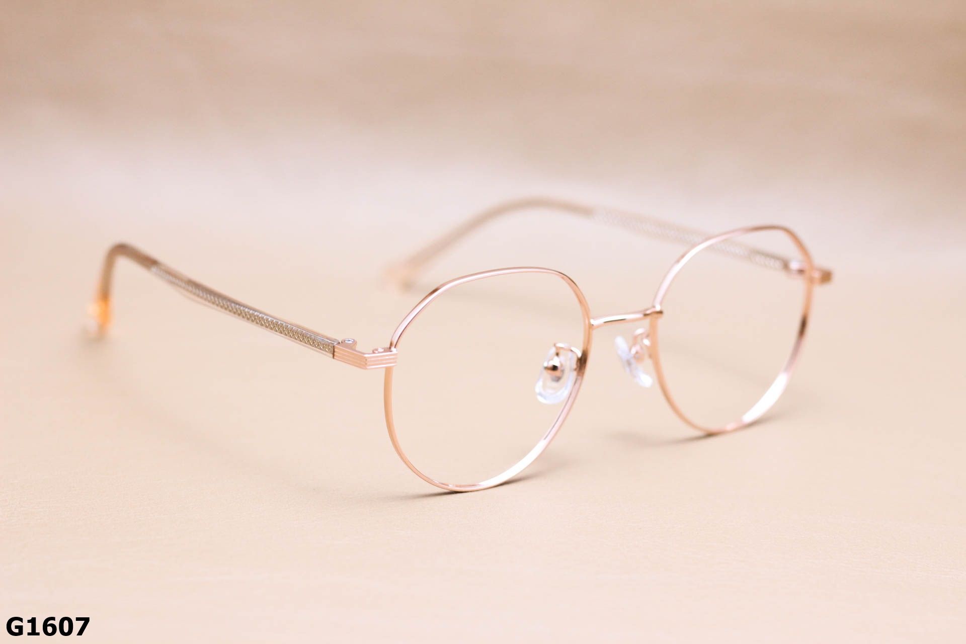 Gọng Kính Cận Tròn Thời Trang Unisex, Titanium Cao Cấp Thanh Mảnh - G1607