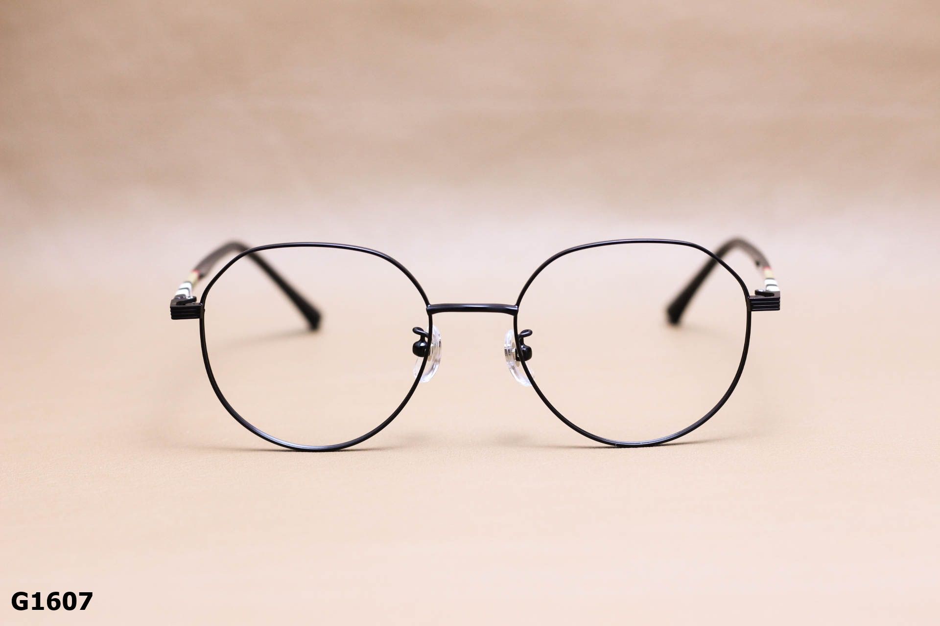 Gọng Kính Cận Tròn Thời Trang Unisex, Titanium Cao Cấp Thanh Mảnh - G1607