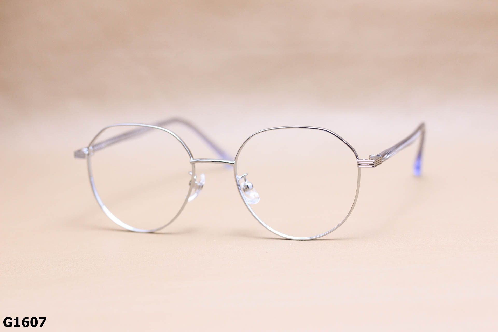 Gọng Kính Cận Tròn Thời Trang Unisex, Titanium Cao Cấp Thanh Mảnh - G1607