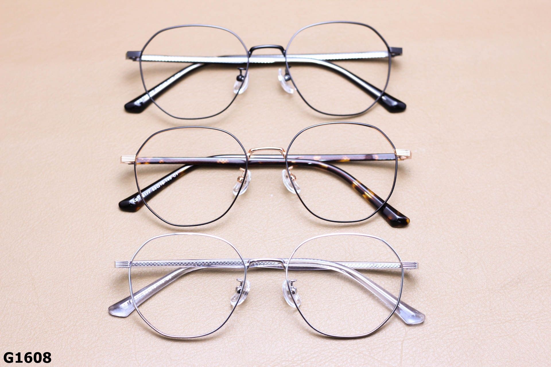 Gọng Kính Cận Thời Trang Unisex, Titanium Cao Cấp Thanh Mảnh - G1608
