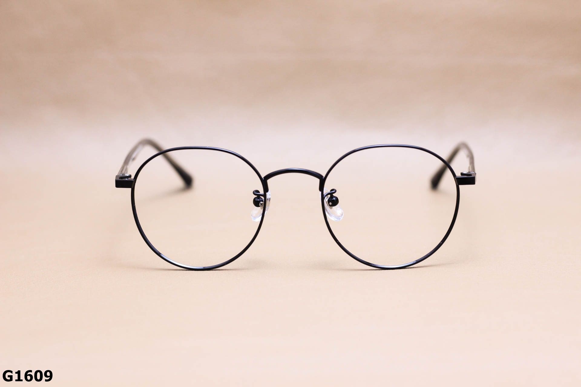 Gọng Kính Cận Tròn Thời Trang Unisex, Titanium Cao Cấp Thanh Mảnh - G1609
