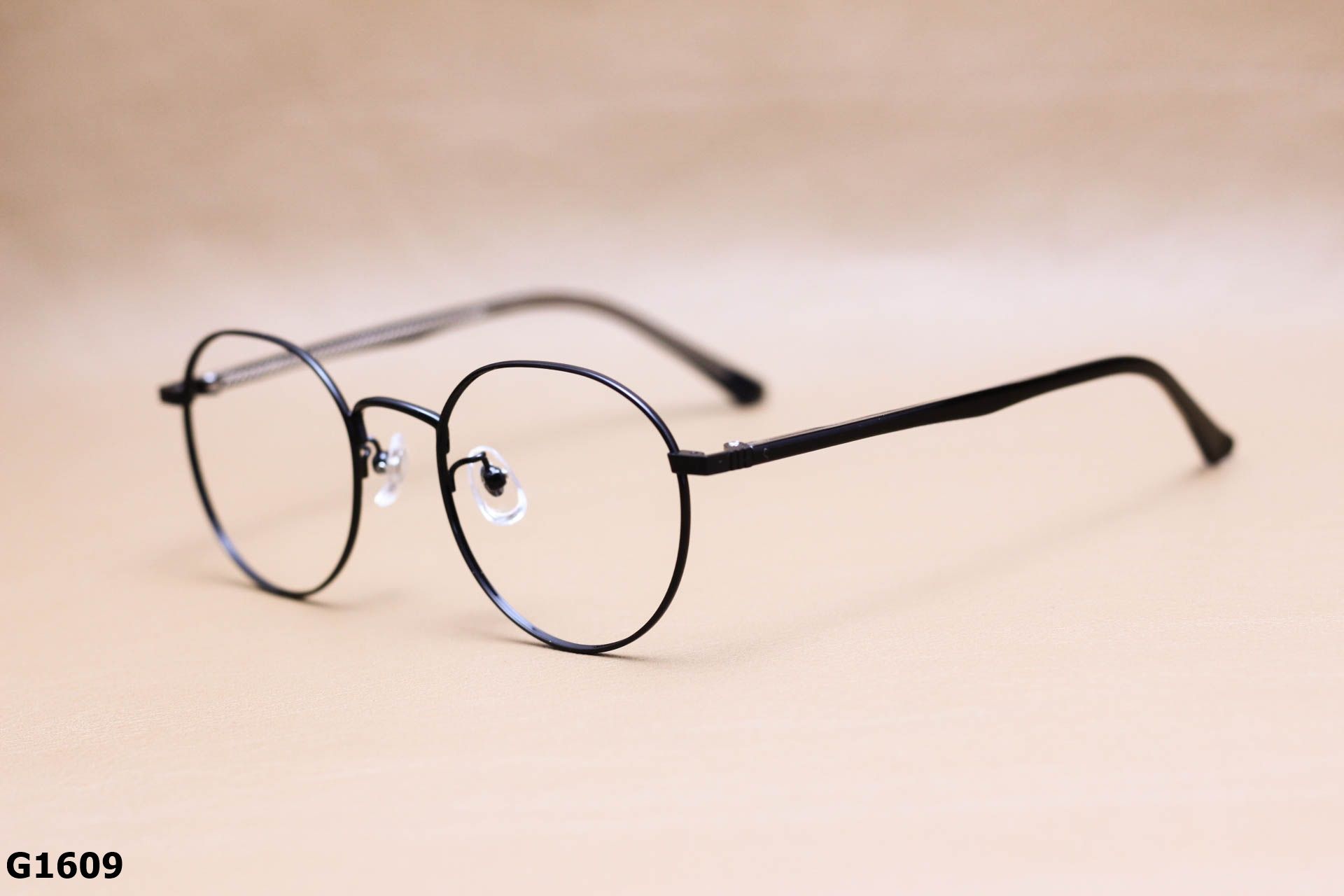 Gọng Kính Cận Tròn Thời Trang Unisex, Titanium Cao Cấp Thanh Mảnh - G1609