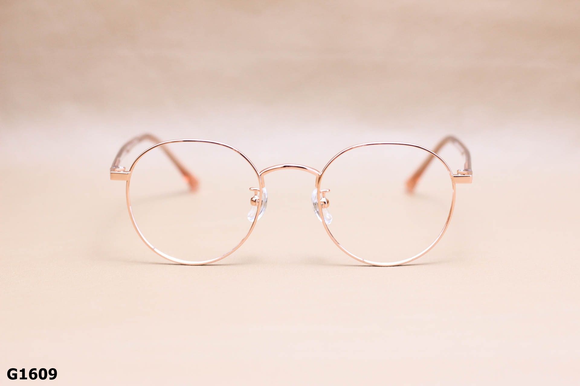 Gọng Kính Cận Tròn Thời Trang Unisex, Titanium Cao Cấp Thanh Mảnh - G1609