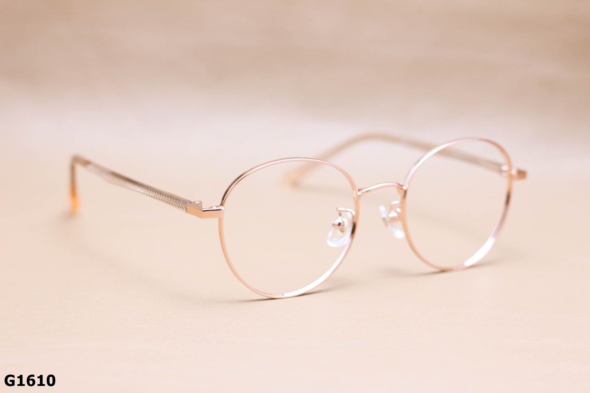 Gọng Kính Cận Tròn Thời Trang Unisex, Titanium Cao Cấp Thanh Mảnh - G1610