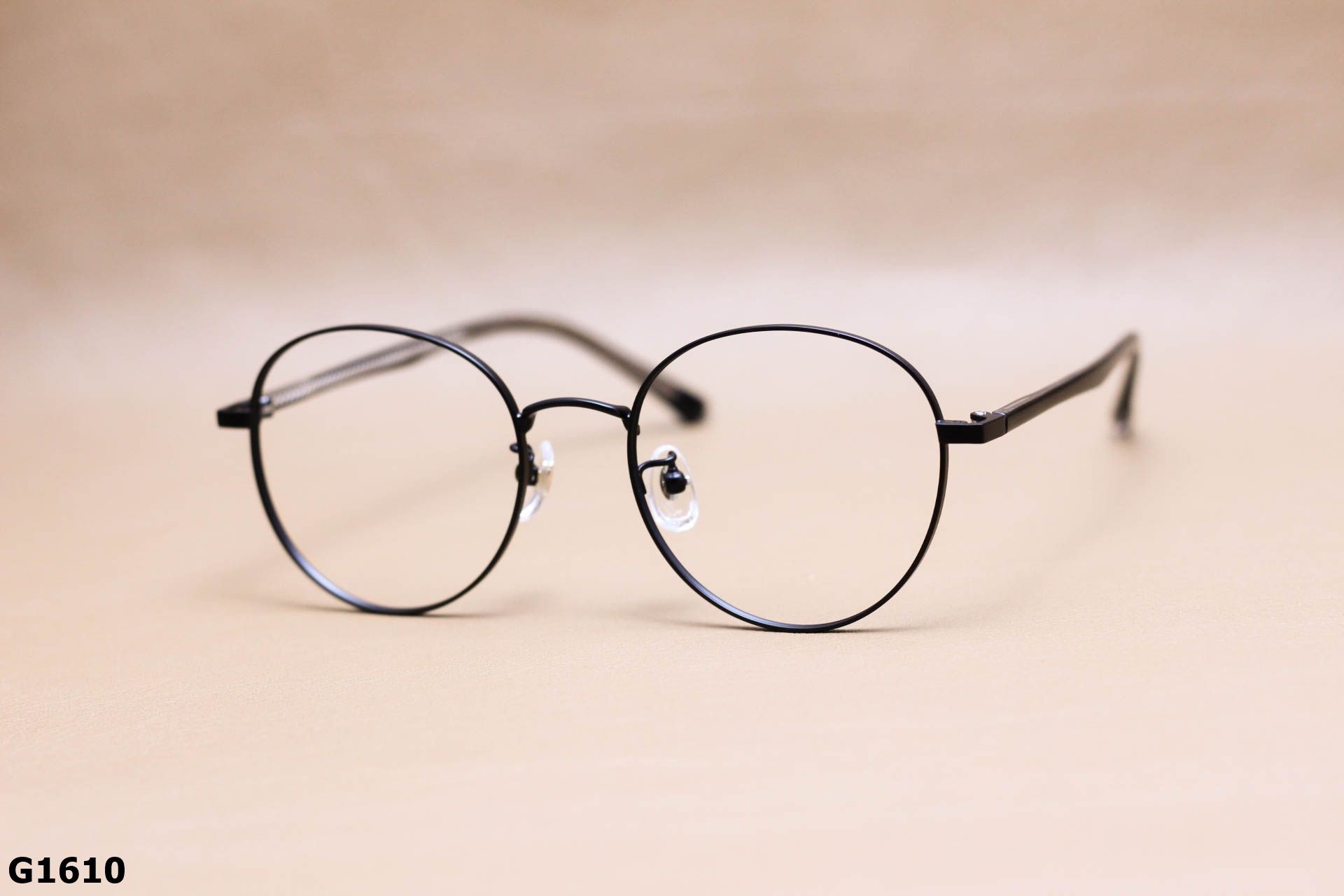 Gọng Kính Cận Tròn Thời Trang Unisex, Titanium Cao Cấp Thanh Mảnh - G1610