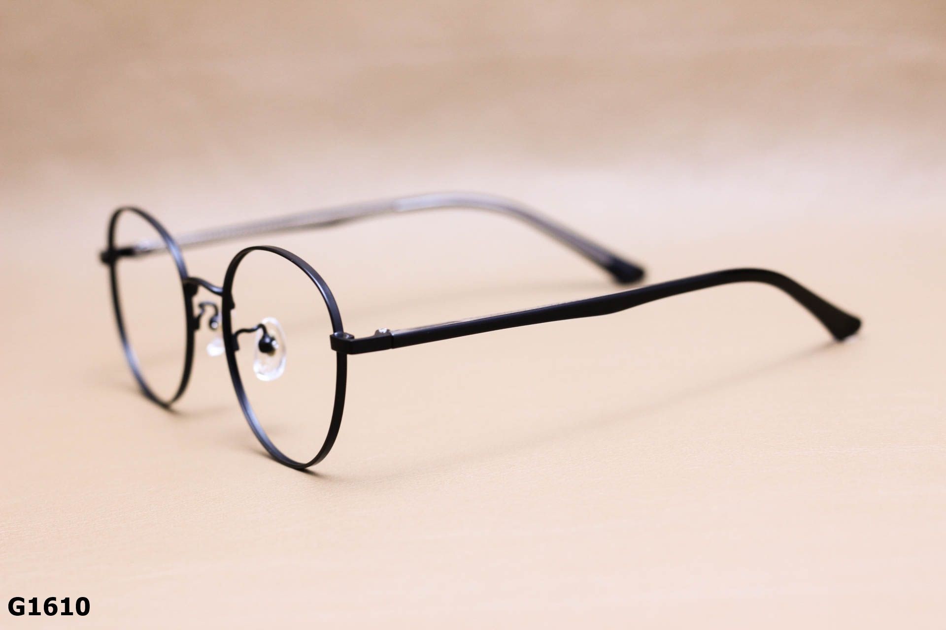 Gọng Kính Cận Tròn Thời Trang Unisex, Titanium Cao Cấp Thanh Mảnh - G1610