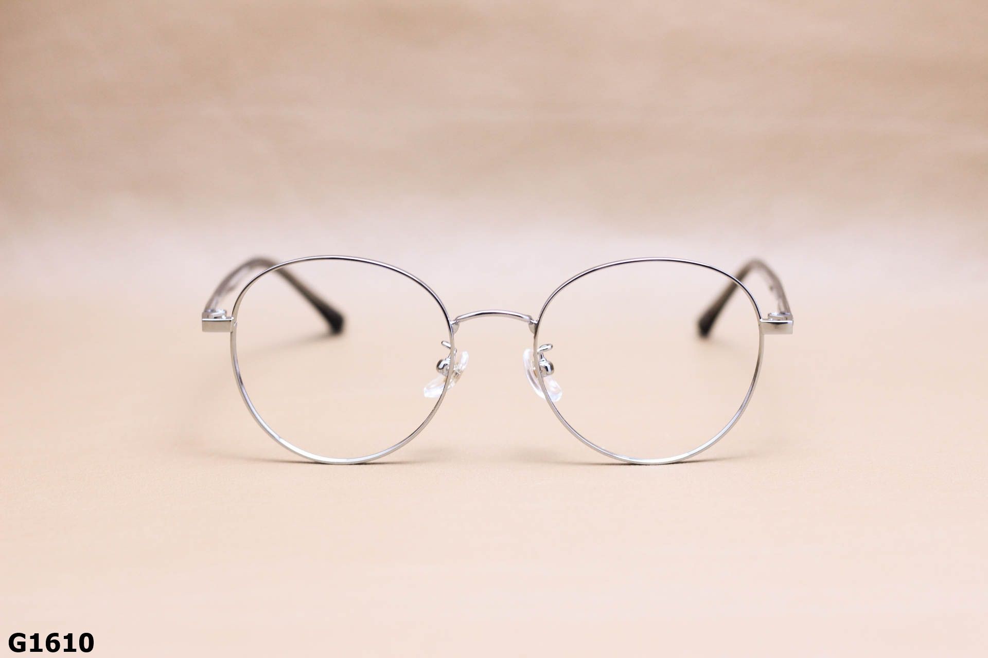 Gọng Kính Cận Tròn Thời Trang Unisex, Titanium Cao Cấp Thanh Mảnh - G1610