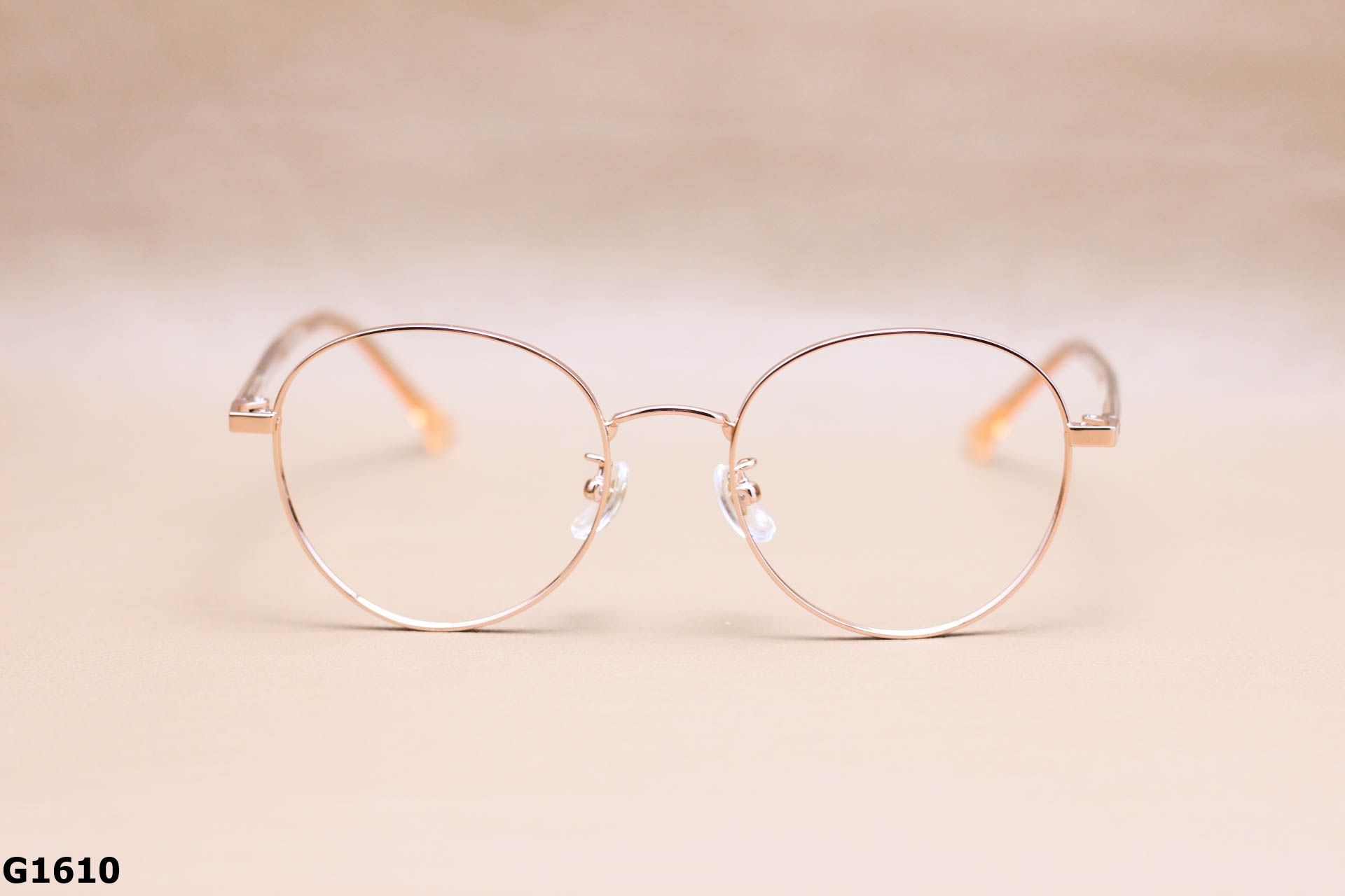 Gọng Kính Cận Tròn Thời Trang Unisex, Titanium Cao Cấp Thanh Mảnh - G1610