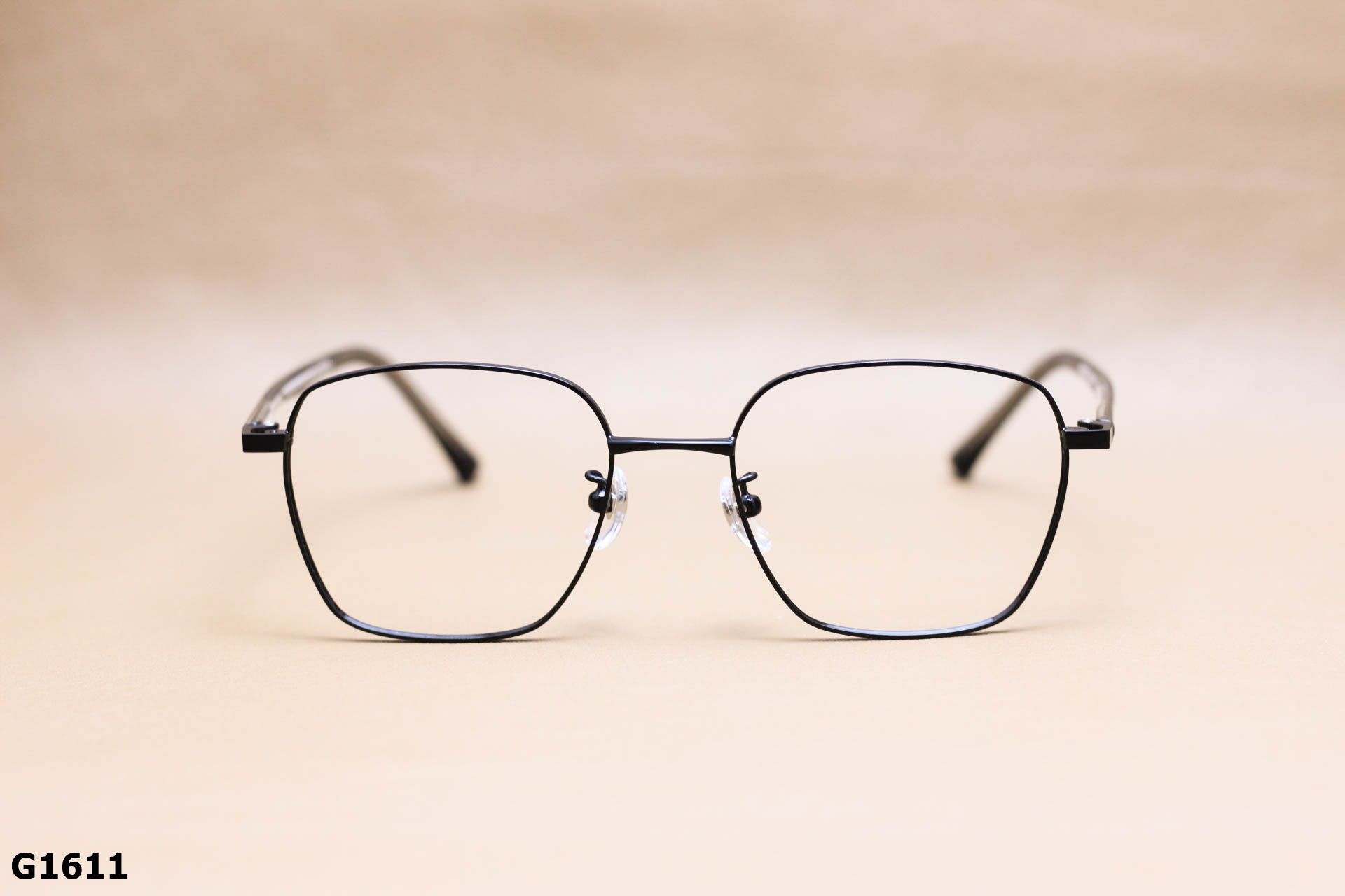 Gọng Kính Cận Vuông Thời Trang Unisex, Titanium Cao Cấp Thanh Mảnh - G1611