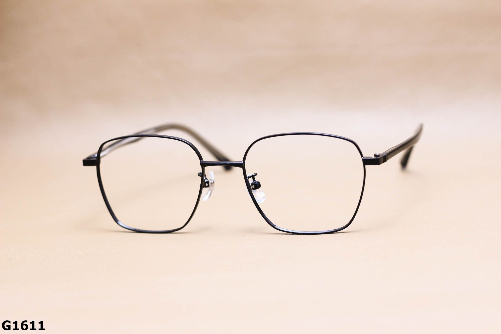 Gọng Kính Cận Vuông Thời Trang Unisex, Titanium Cao Cấp Thanh Mảnh - G1611