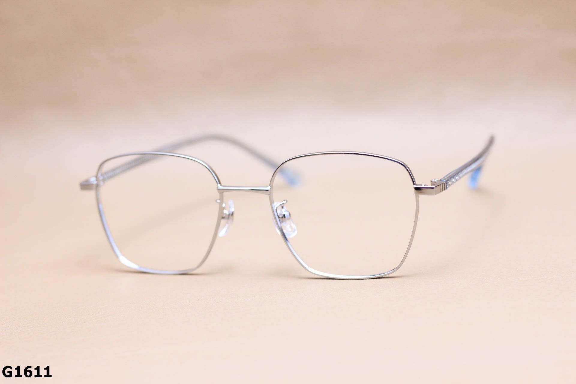 Gọng Kính Cận Vuông Thời Trang Unisex, Titanium Cao Cấp Thanh Mảnh - G1611