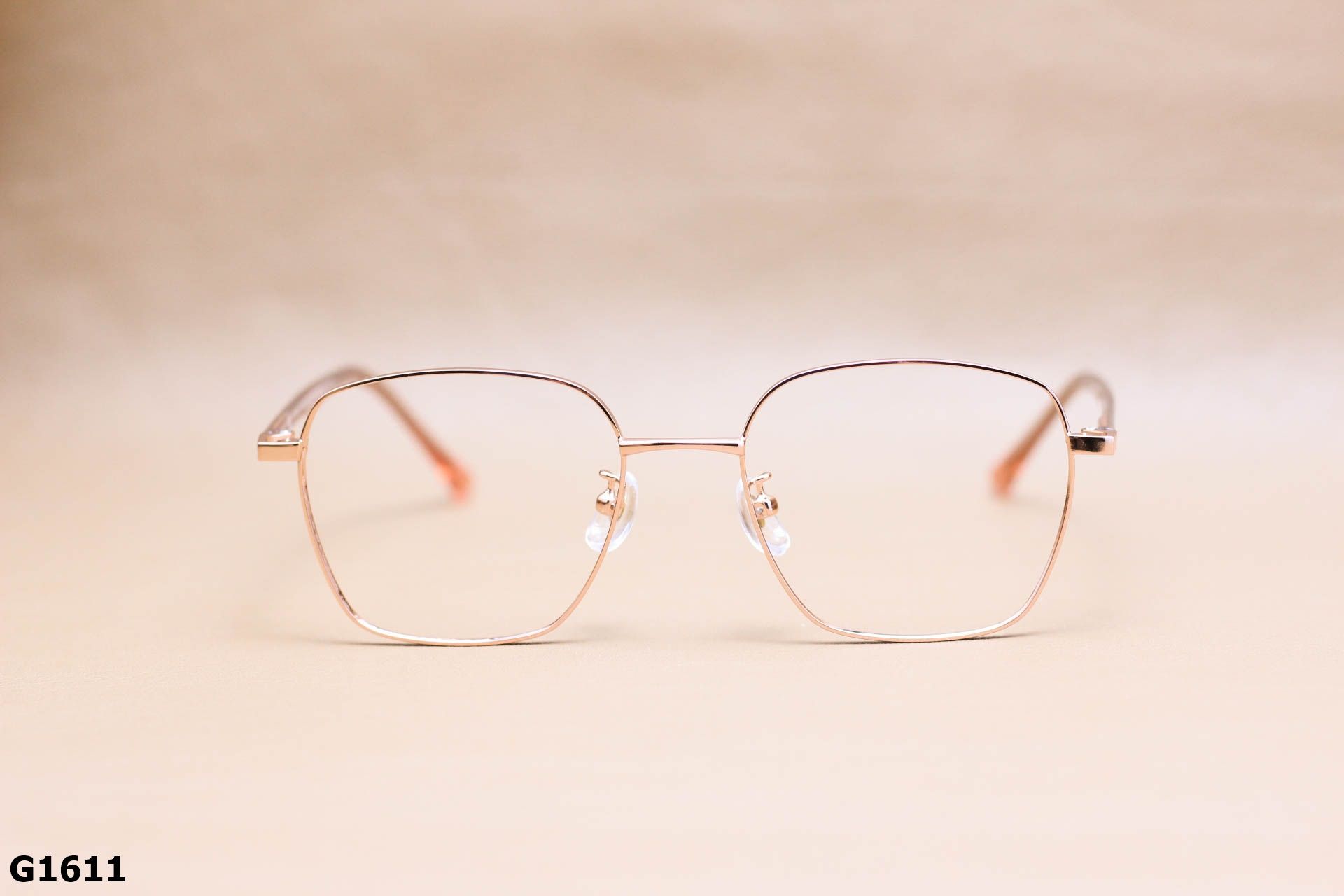 Gọng Kính Cận Vuông Thời Trang Unisex, Titanium Cao Cấp Thanh Mảnh - G1611